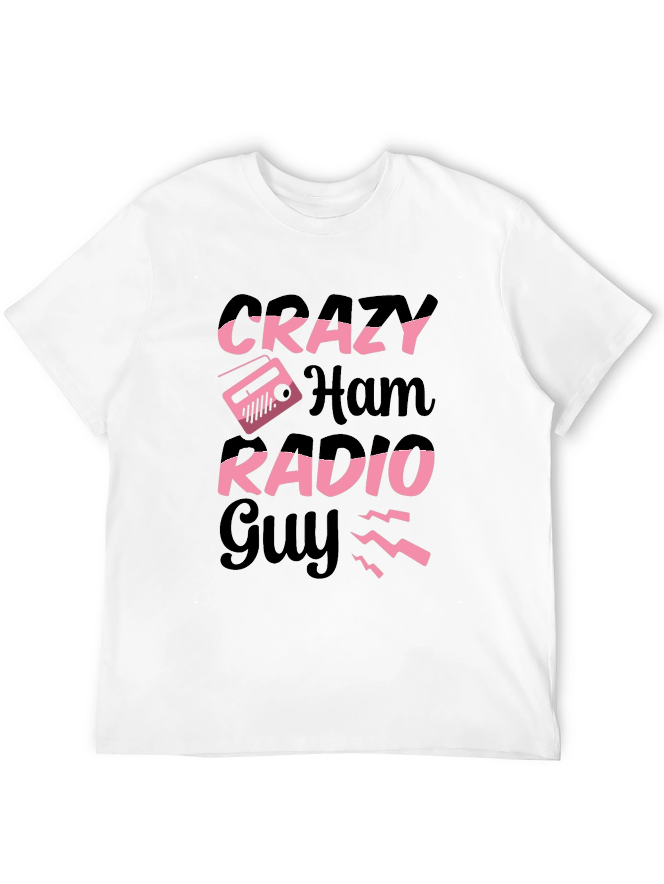 Crazy Ham Radio Guy T-Shirt