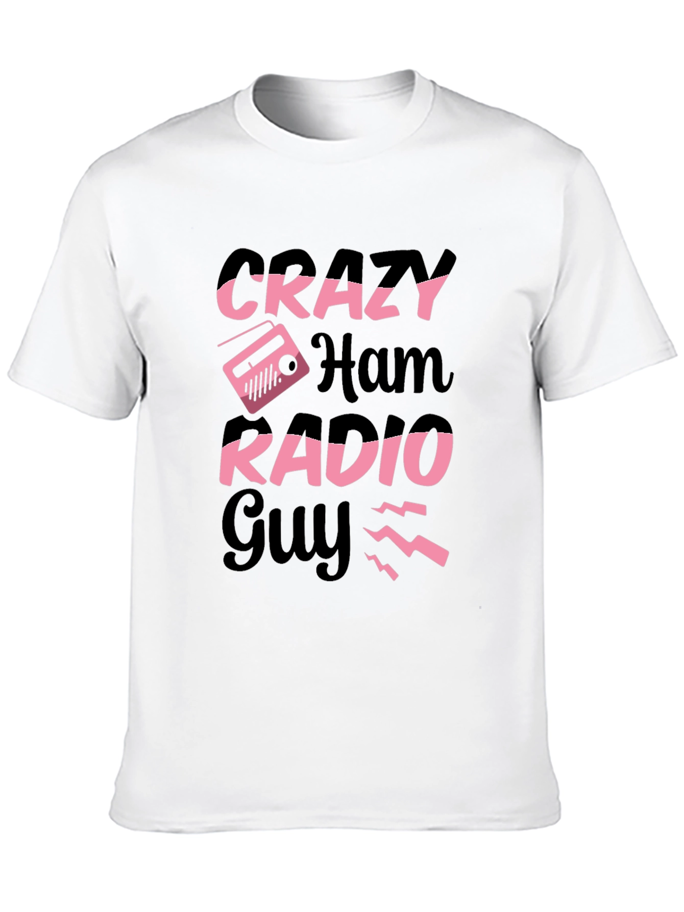 Crazy Ham Radio Guy T-Shirt