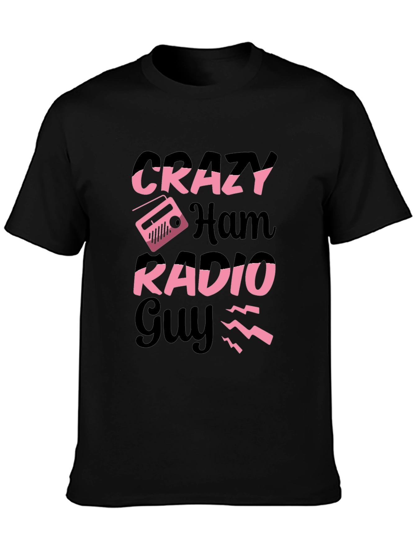 Crazy Ham Radio Guy T-Shirt