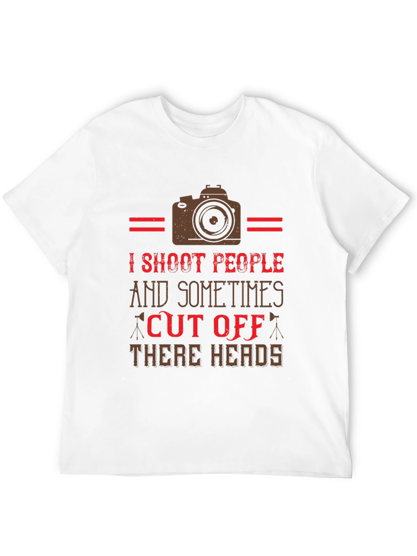 I Shoot People Funny Camera T-Shirt