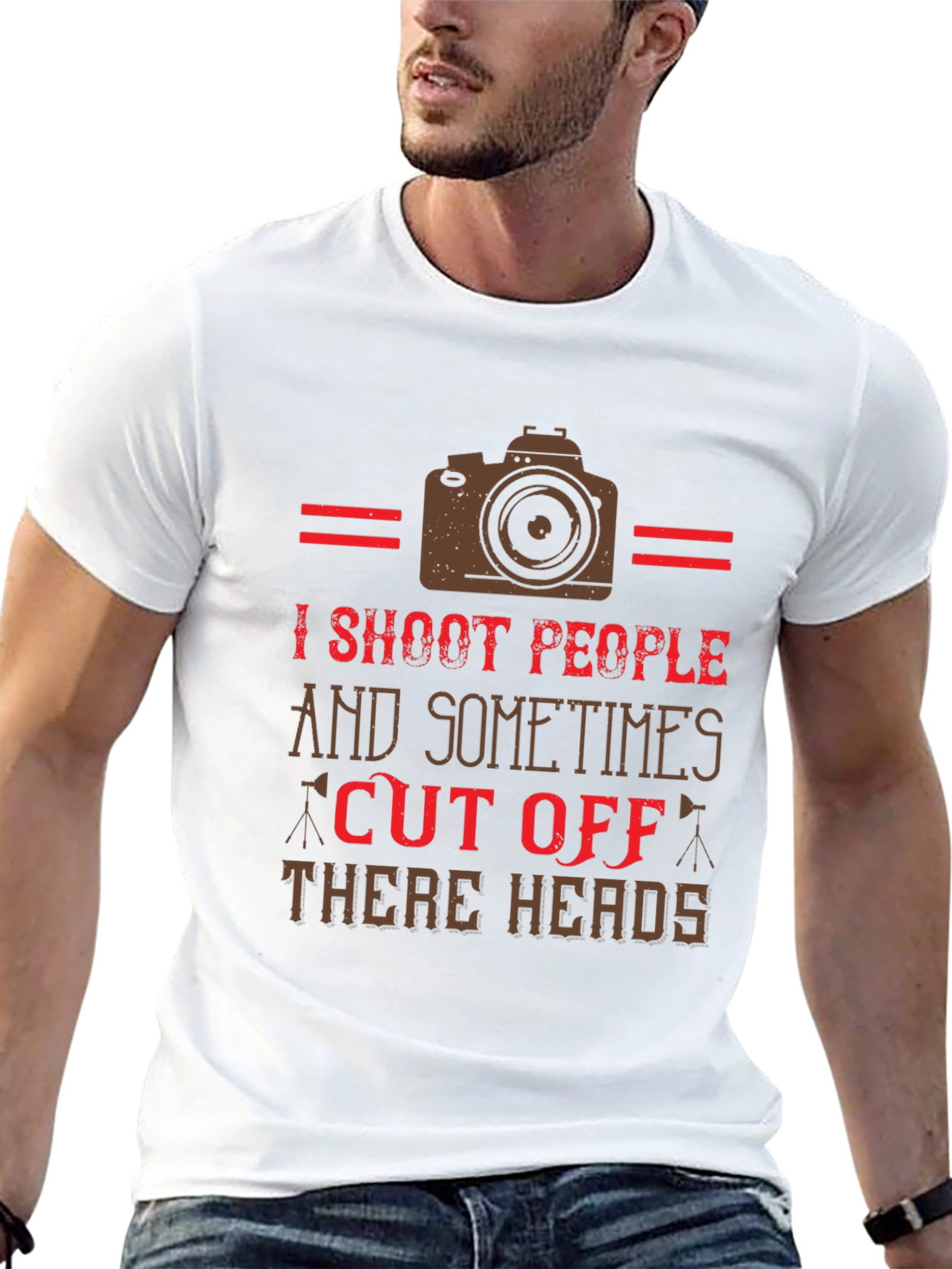 I Shoot People Funny Camera T-Shirt