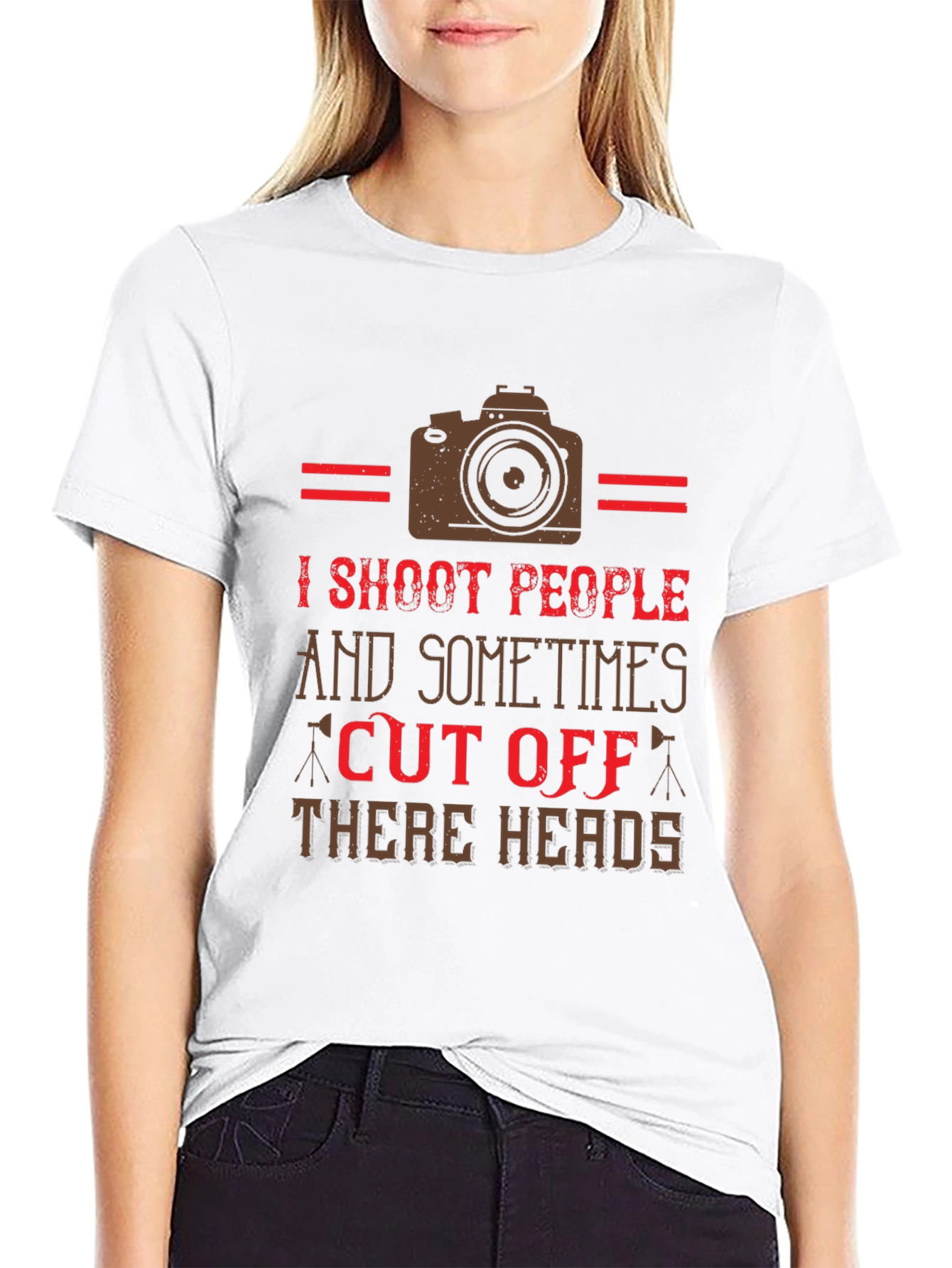 I Shoot People Funny Camera T-Shirt