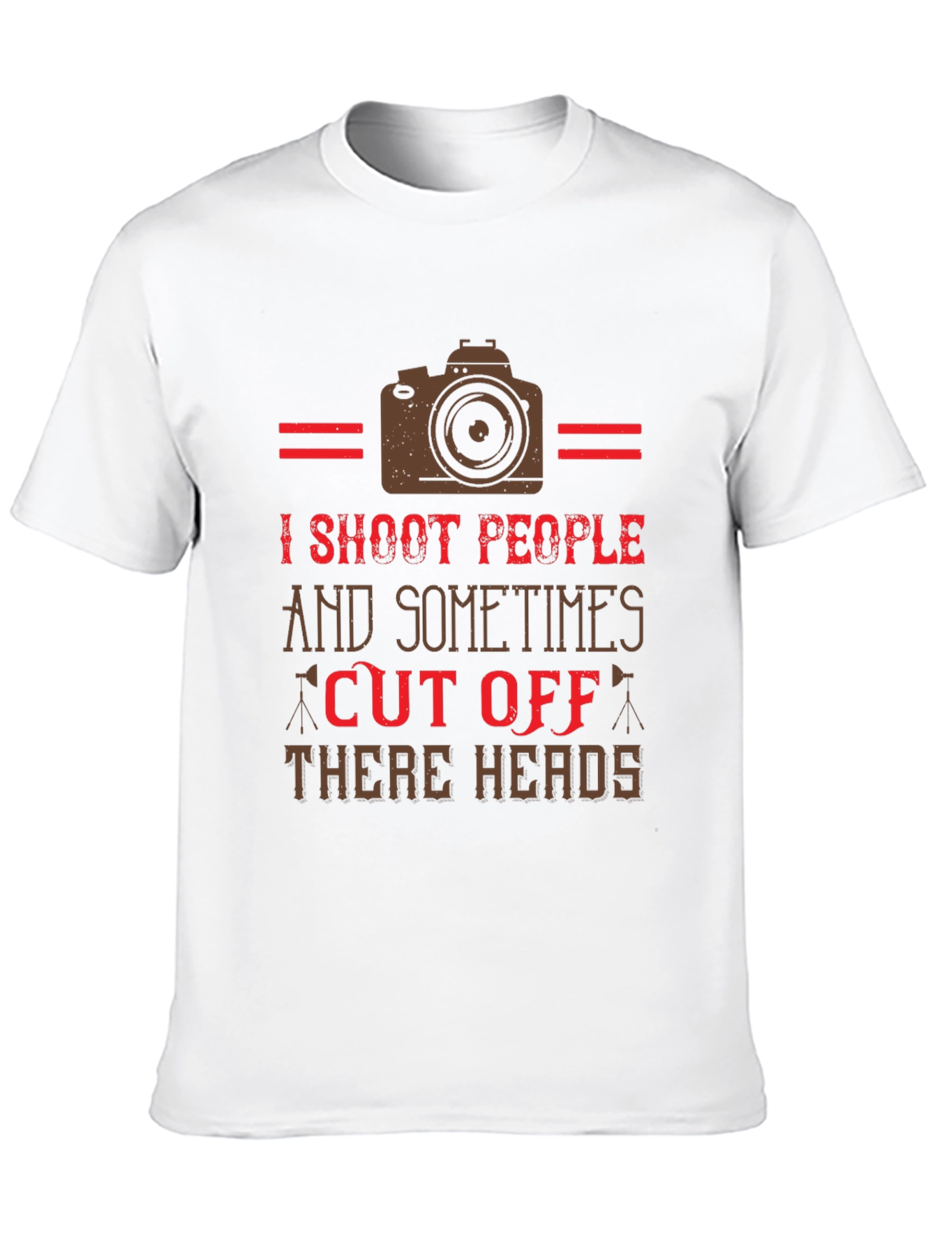 I Shoot People Funny Camera T-Shirt