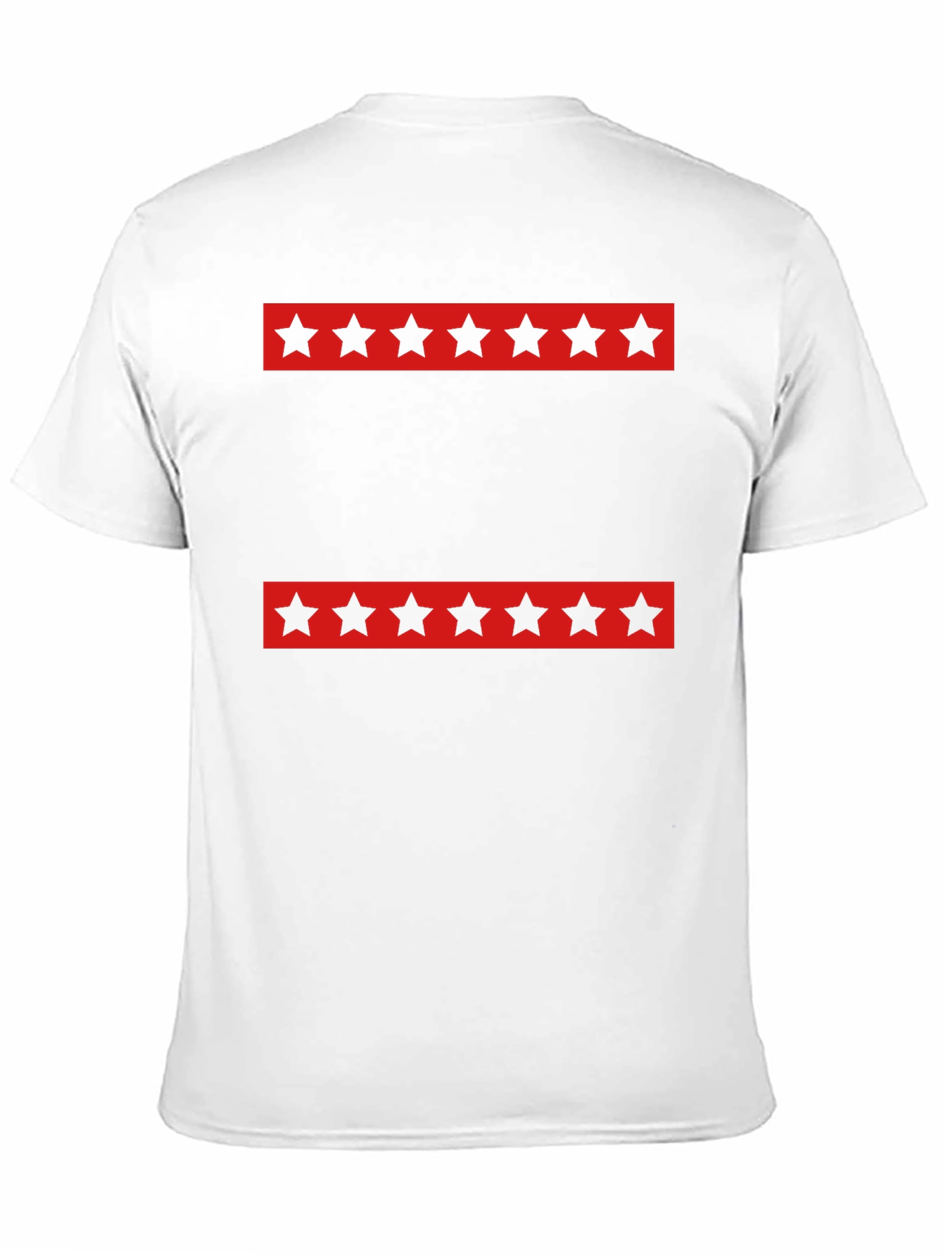 Chicago Flag Inspired T-Shirt - Black