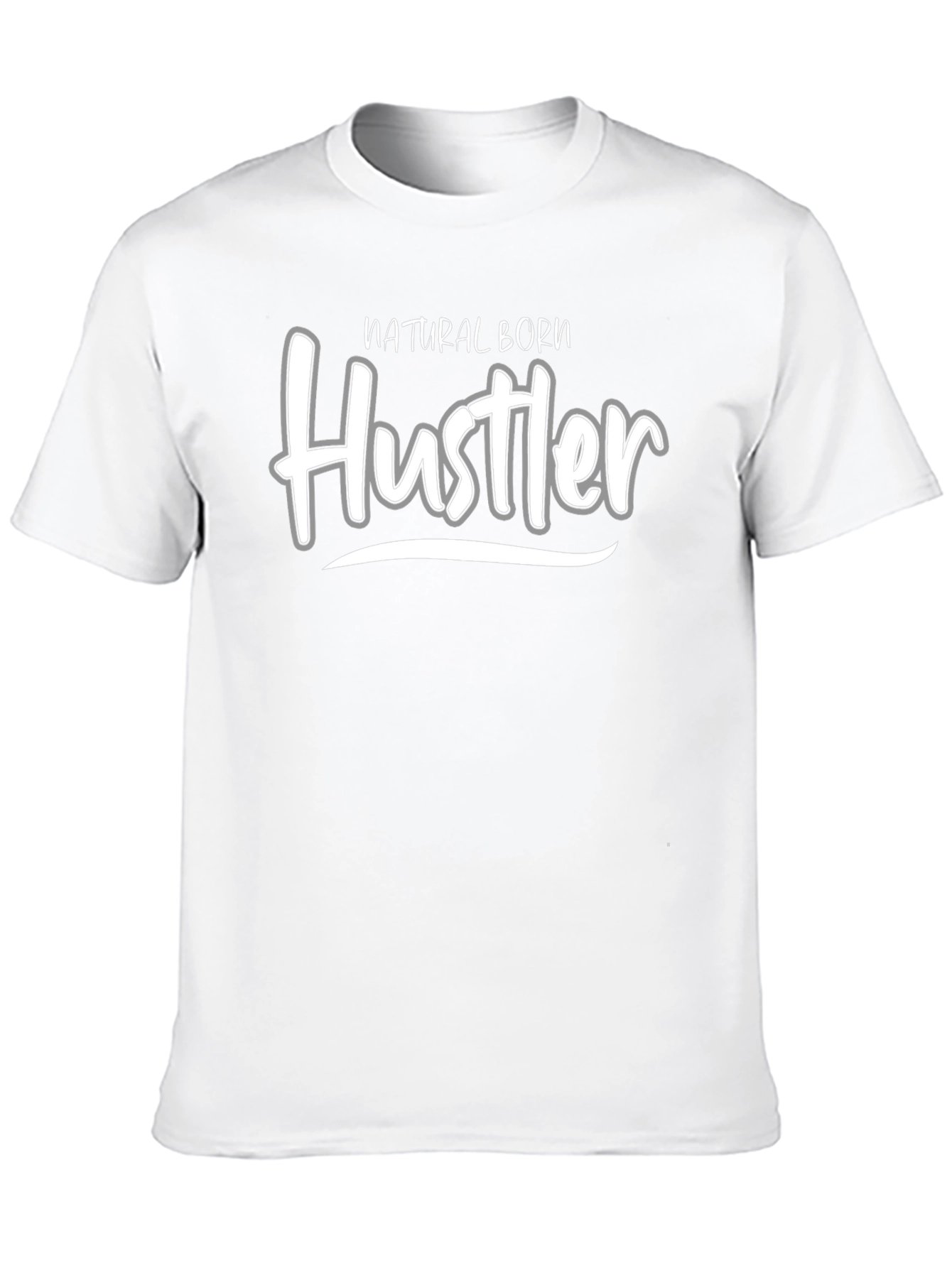 Natural Born Hustler Graphic Tee - Black