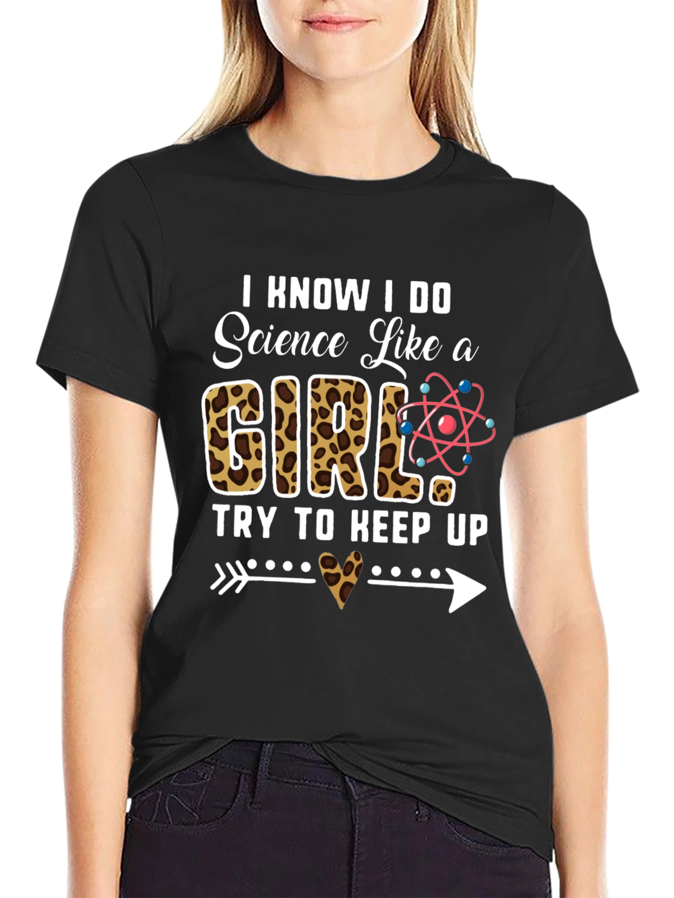 Science Like a Girl T-Shirt - STEMinist Apparel