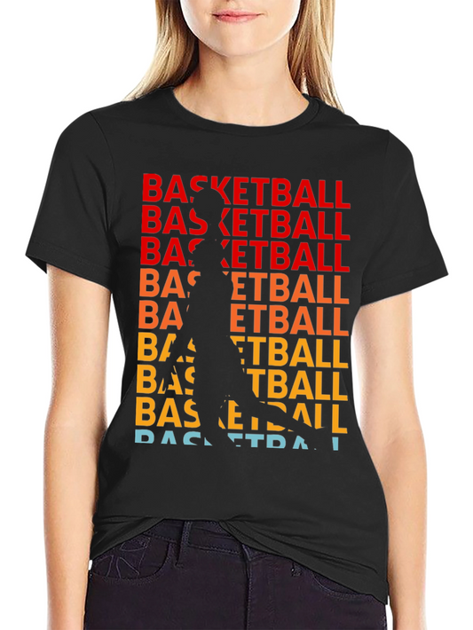 Retro Basketball Graphic Tee