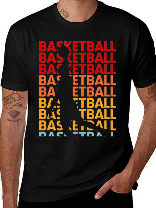 Retro Basketball Graphic Tee