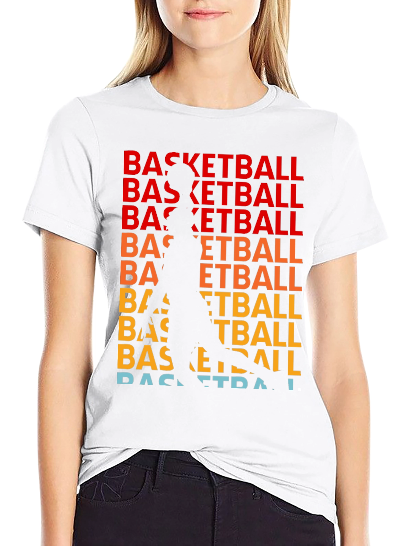 Retro Basketball Graphic Tee