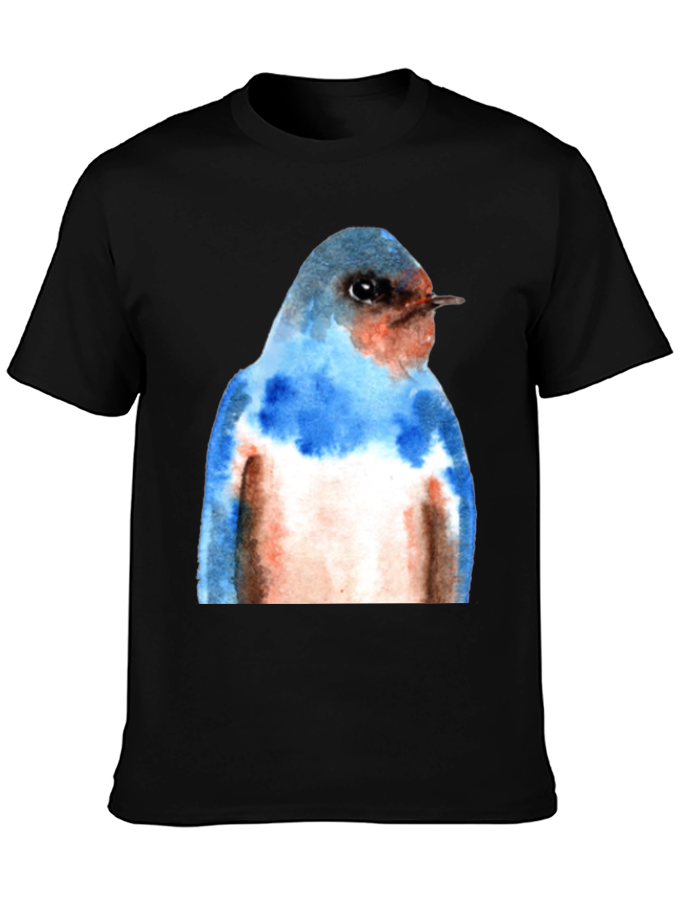 Bluebird Watercolor Graphic Tee