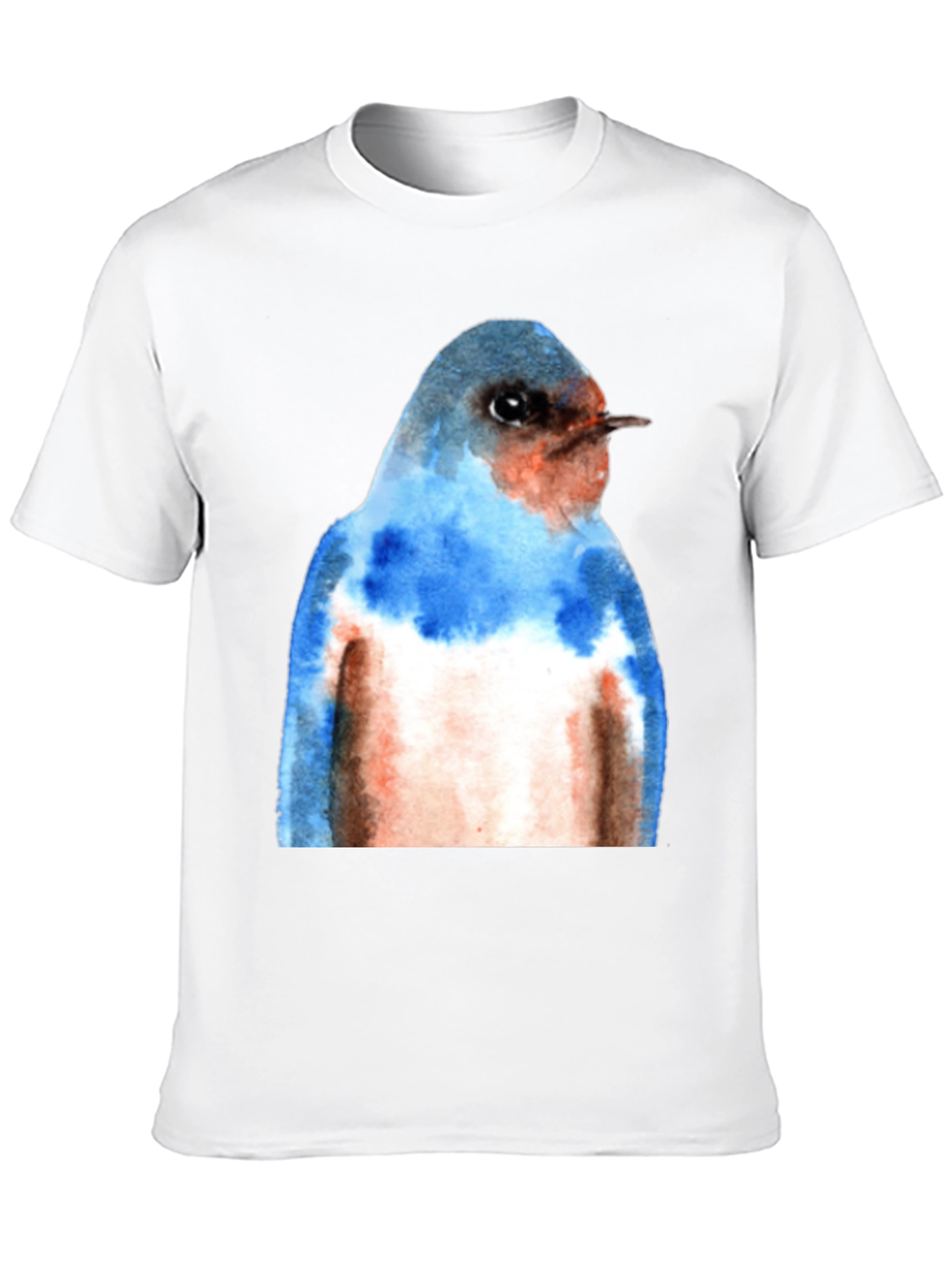 Bluebird Watercolor Graphic Tee