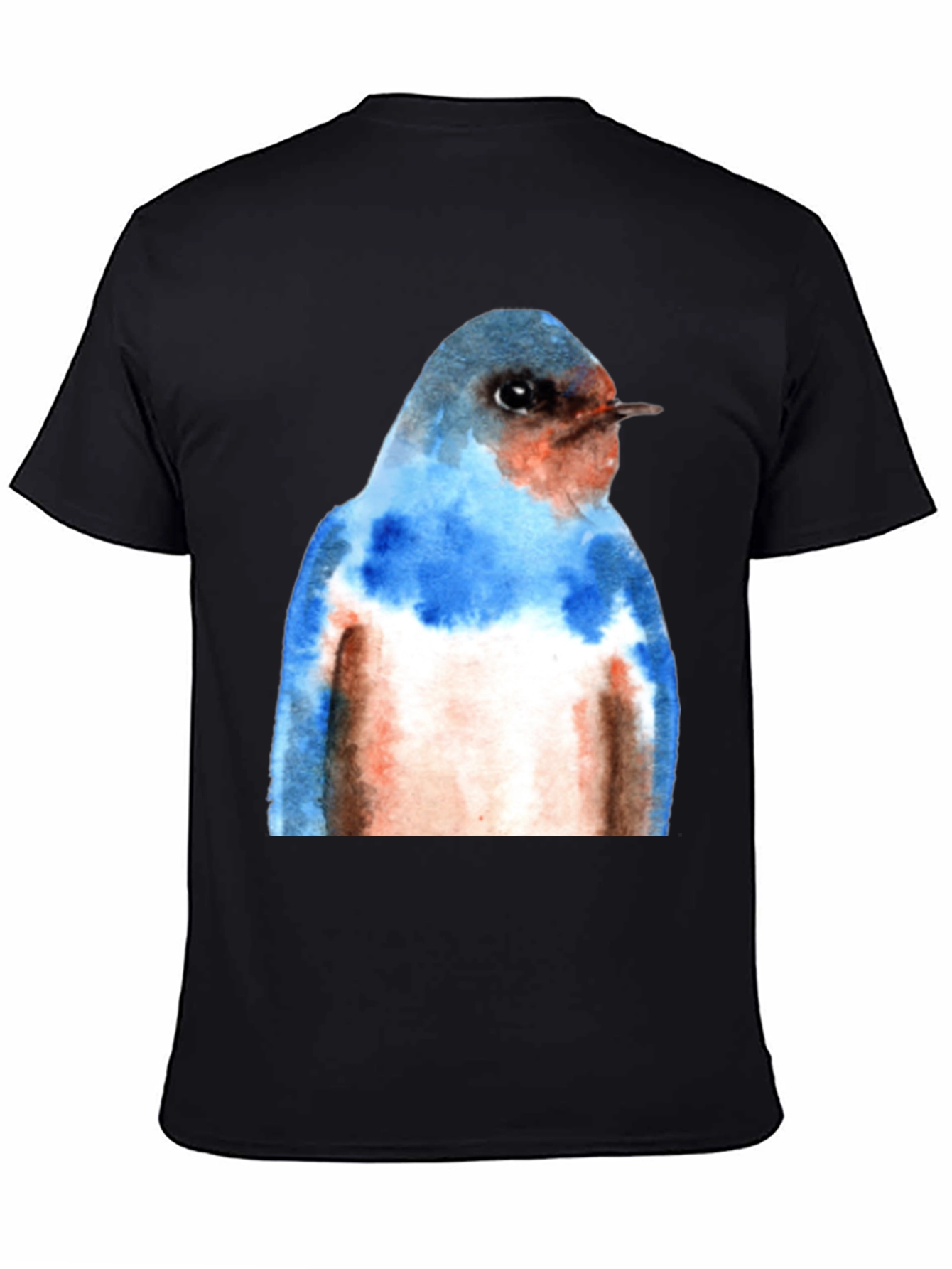Bluebird Watercolor Graphic Tee
