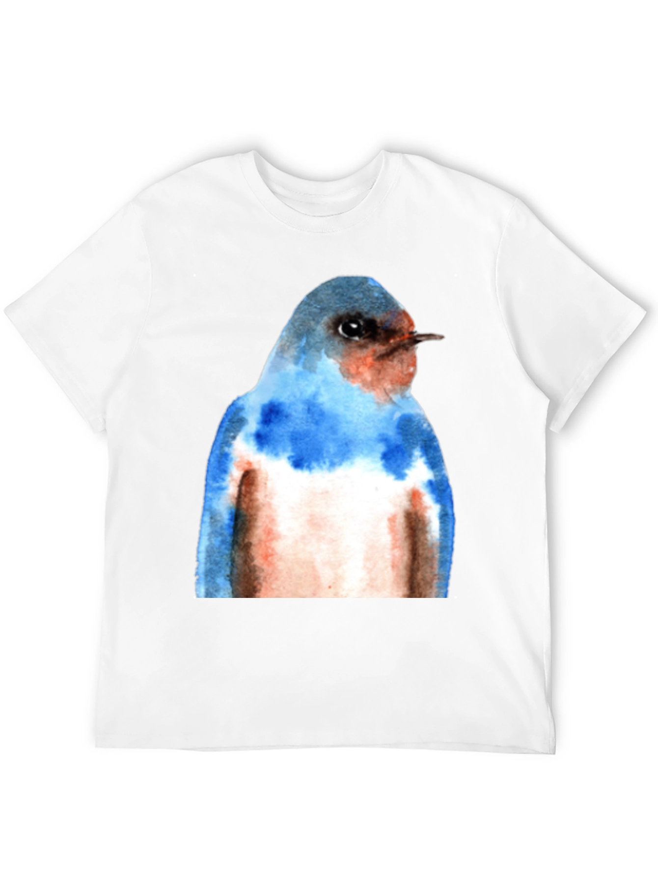 Bluebird Watercolor Graphic Tee