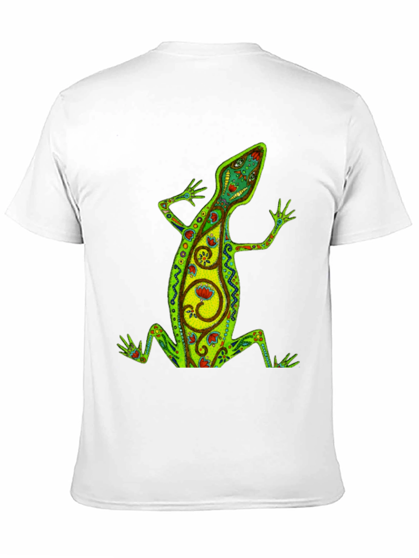 Cool Lizard Graphic Black T-Shirt