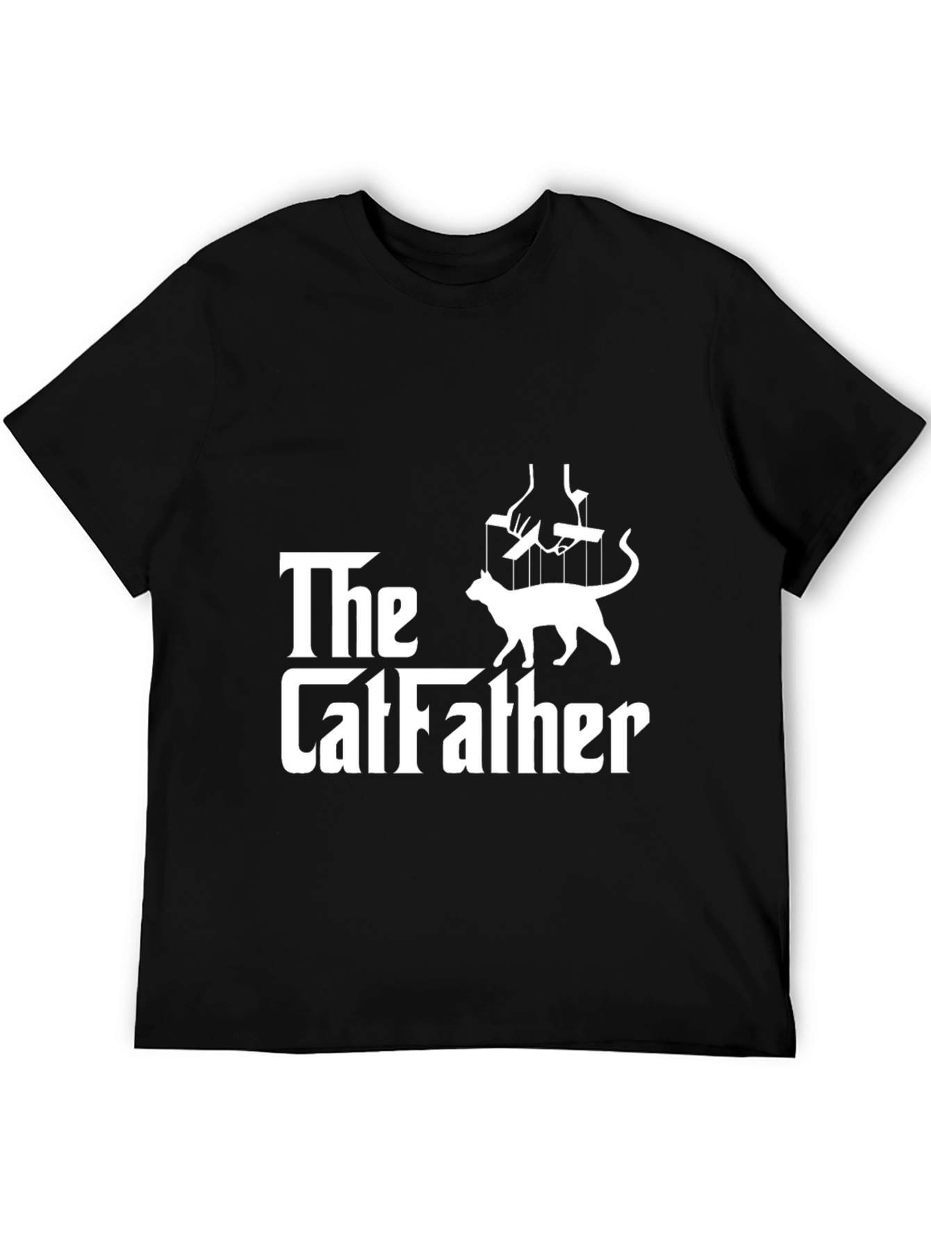 The Catfather T-Shirt - Funny Cat Lover Tee