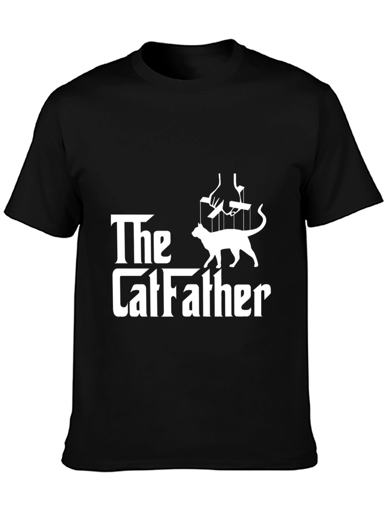 The Catfather T-Shirt - Funny Cat Lover Tee