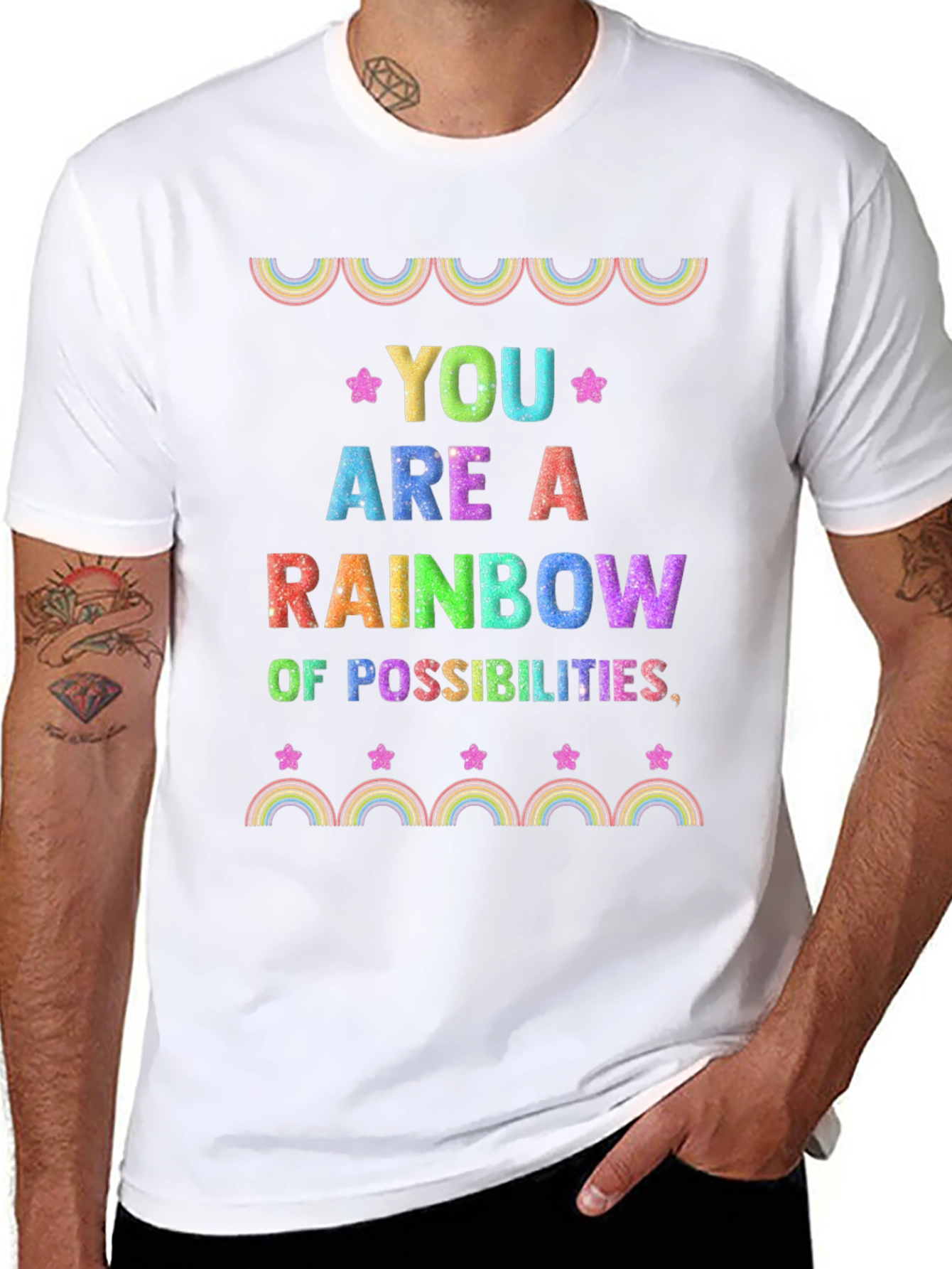 Rainbow of Possibilities Graphic Tee