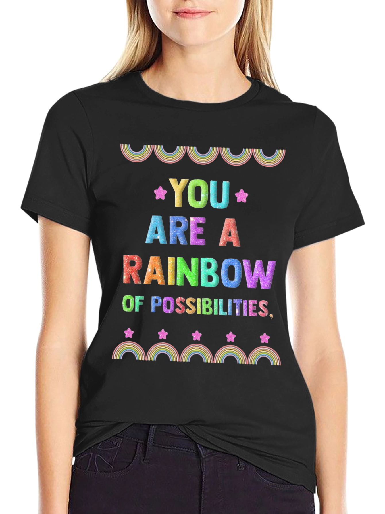 Rainbow of Possibilities Graphic Tee