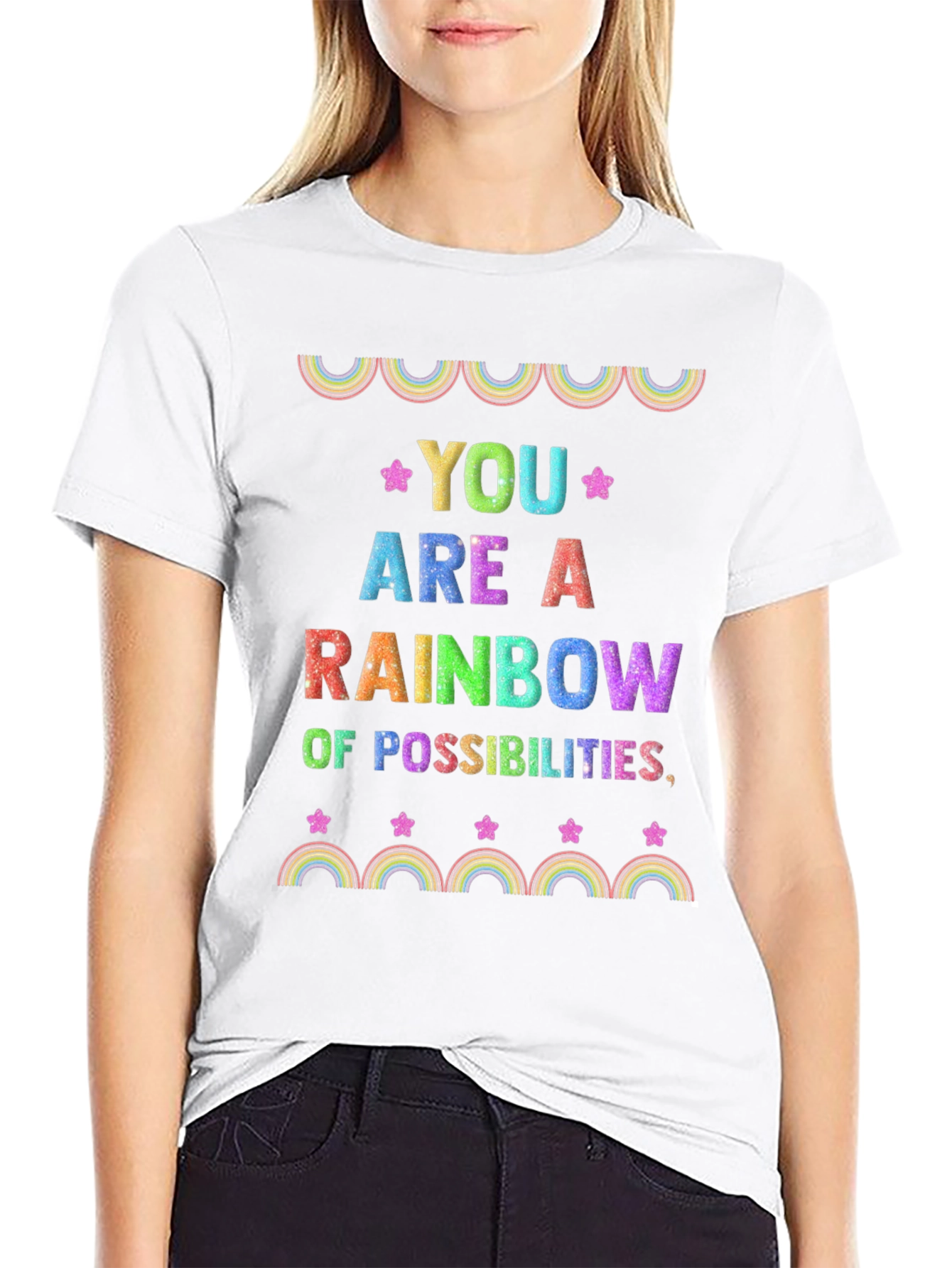 Rainbow of Possibilities Graphic Tee