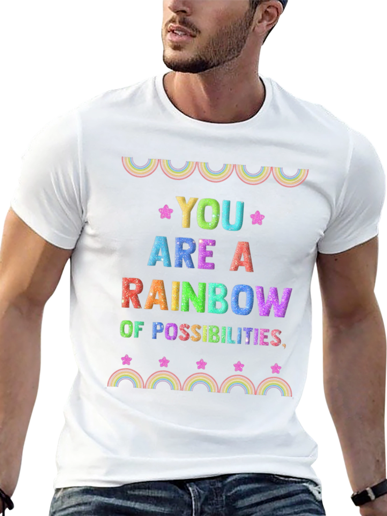 Rainbow of Possibilities Graphic Tee