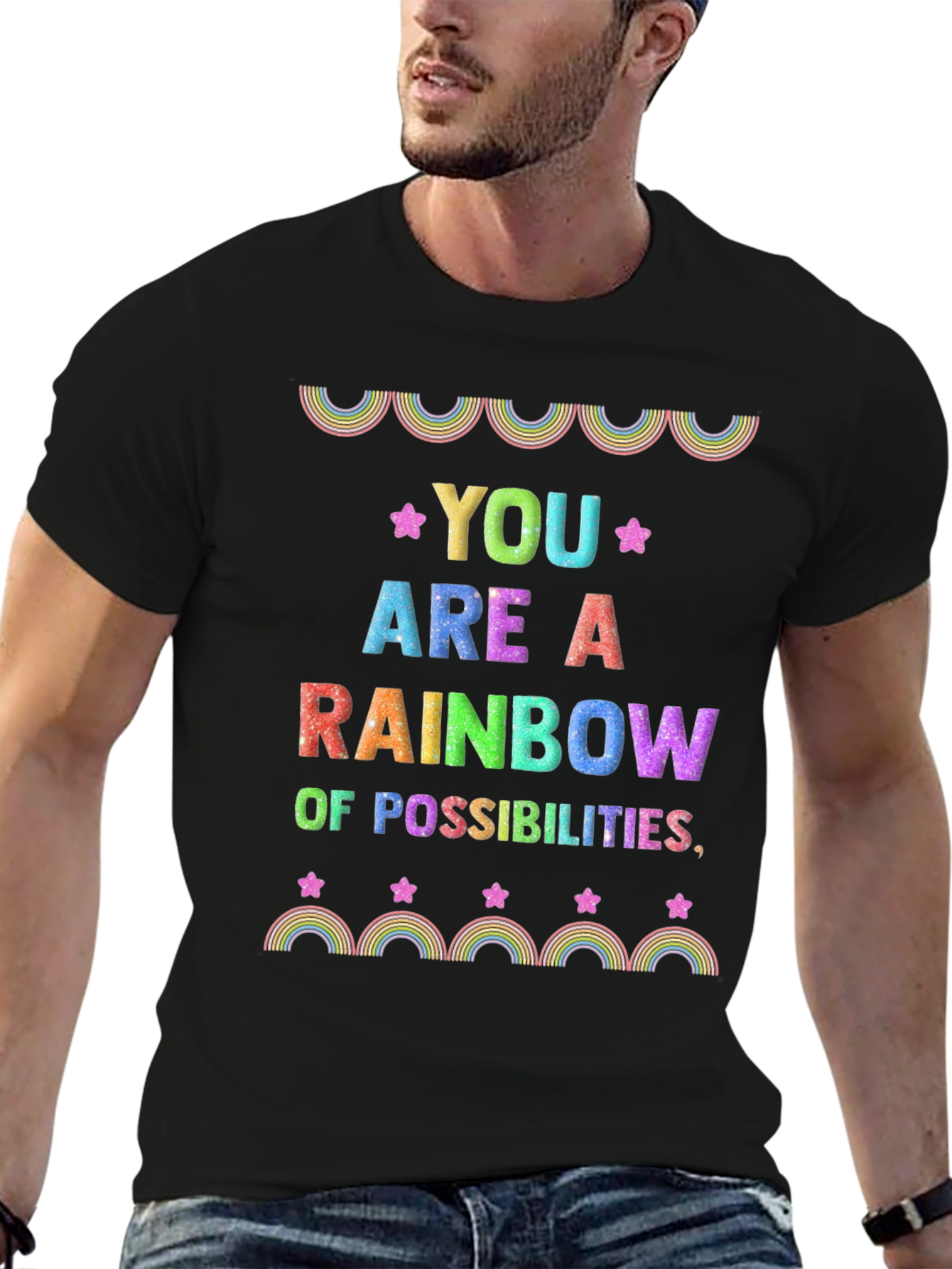Rainbow of Possibilities Graphic Tee