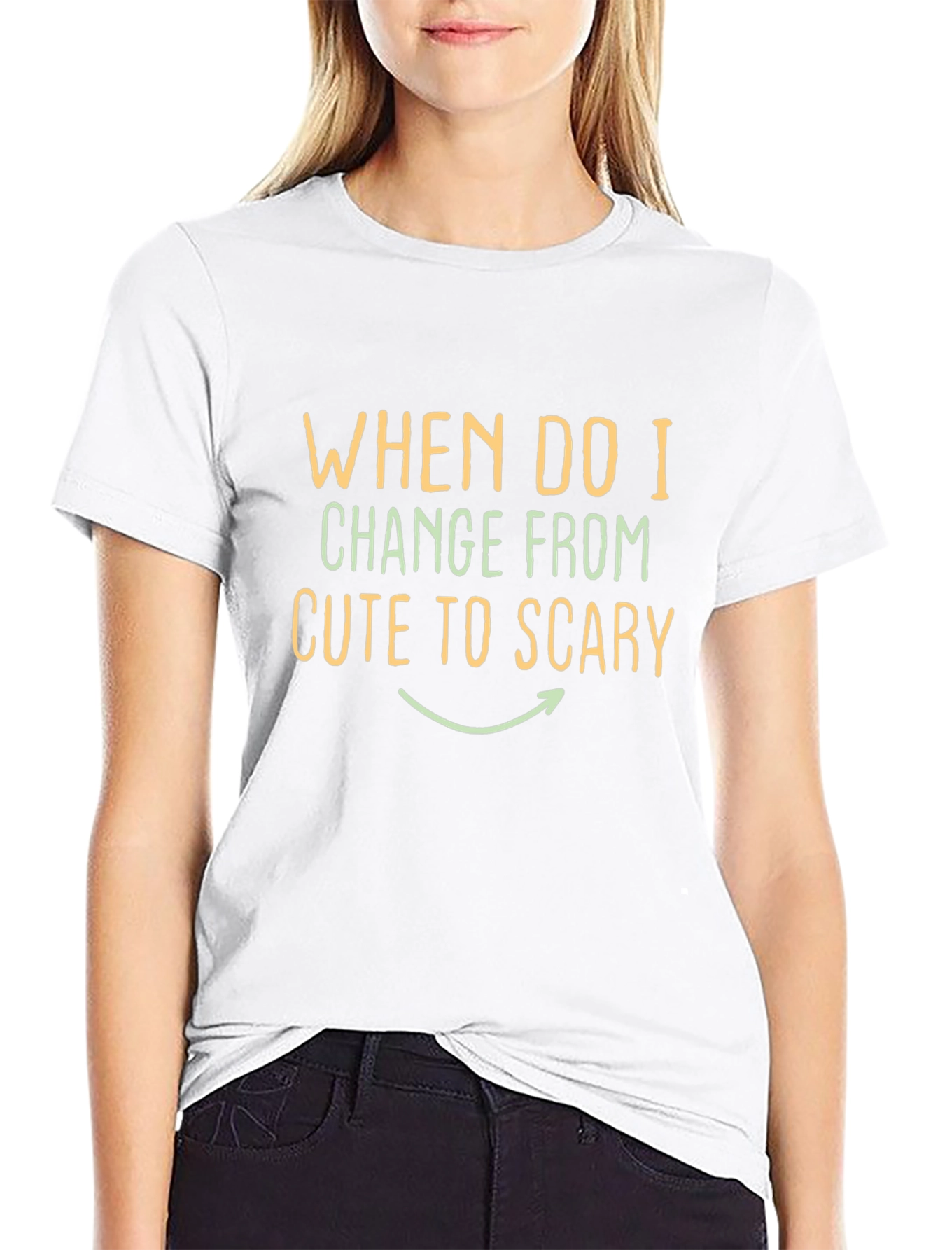 Cute to Scary Graphic Tee