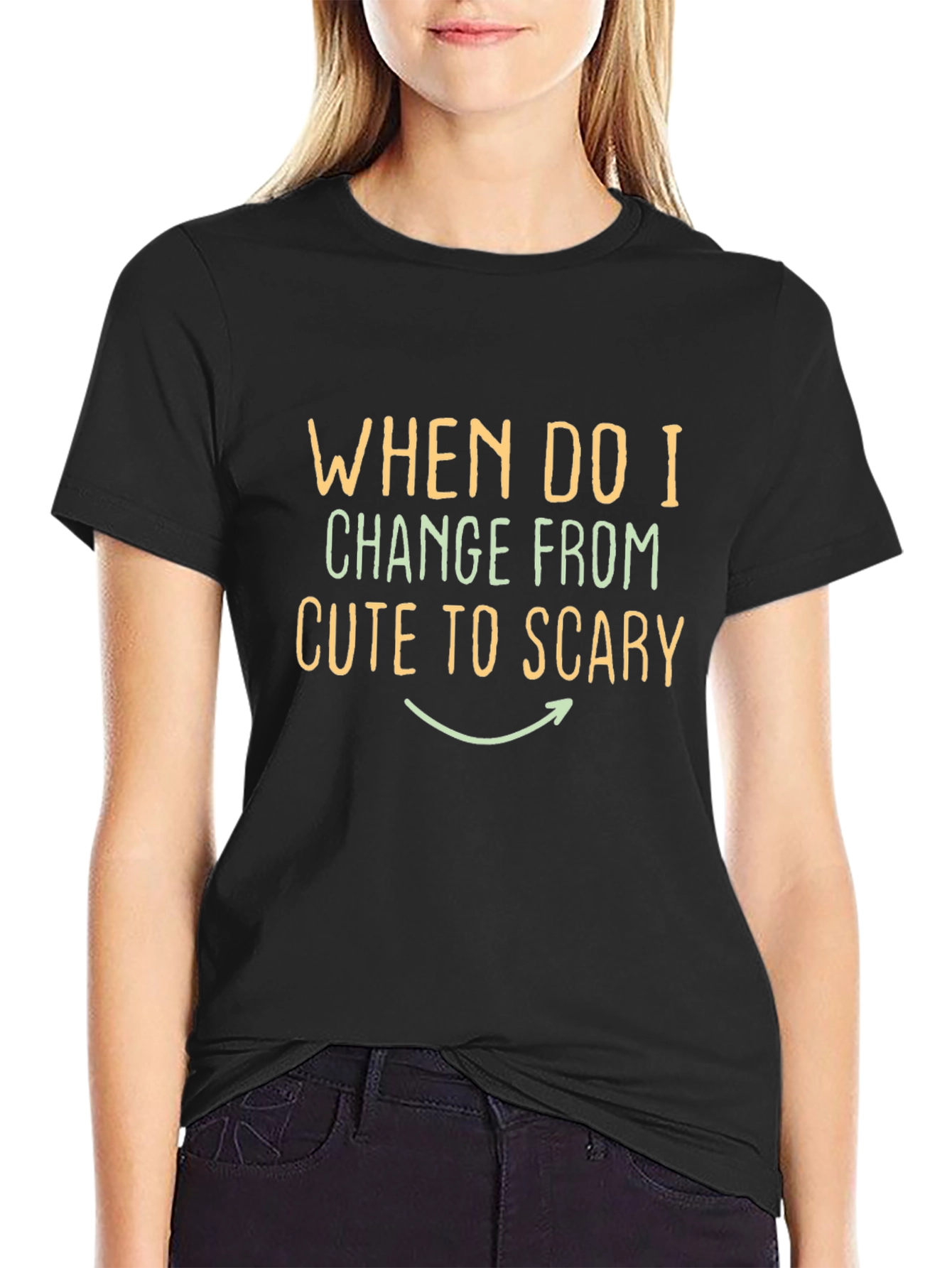 Cute to Scary Graphic Tee