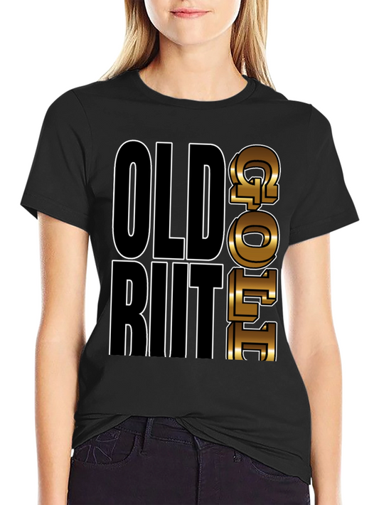 Old but Gold T-Shirt Mens Black Graphic Tee