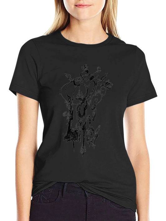 Story Of My Life Black Graphic Tee