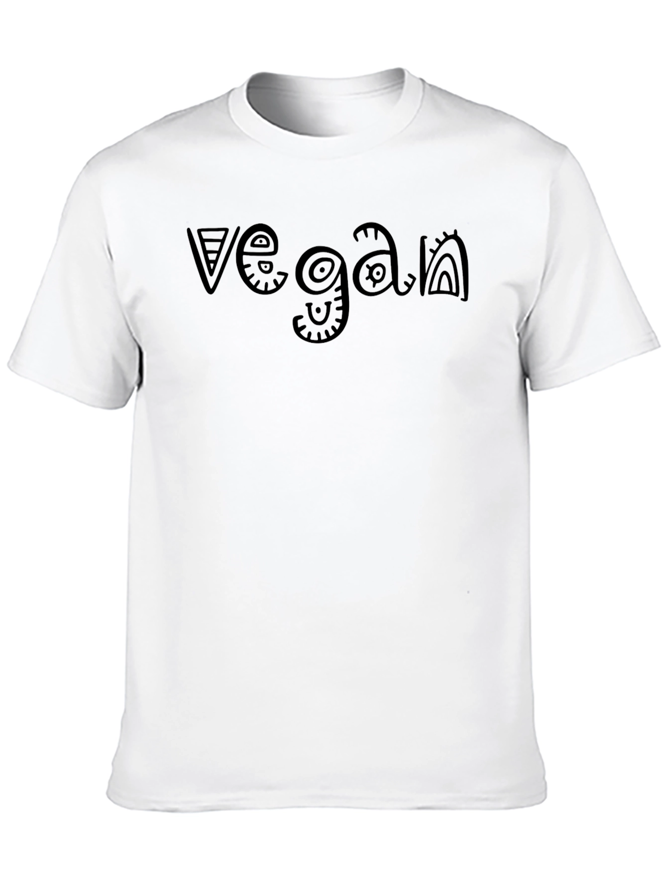 Vegan Graphic Tee - Stylish & Sustainable