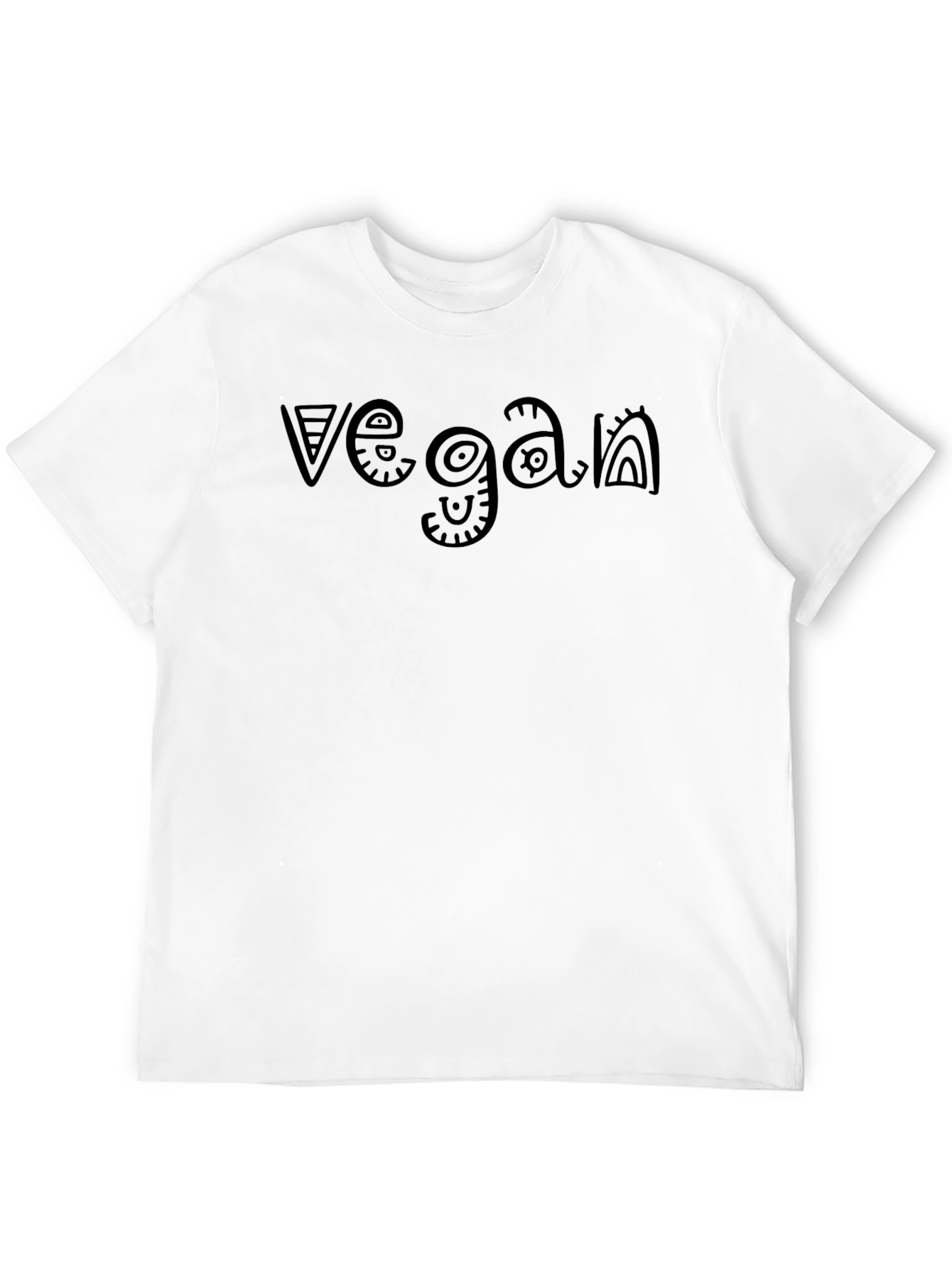 Vegan Graphic Tee - Stylish & Sustainable