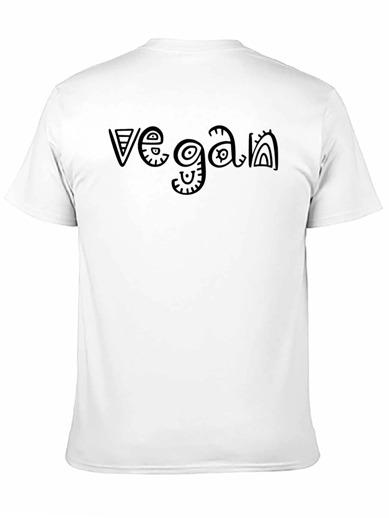 Vegan Graphic Tee - Stylish & Sustainable