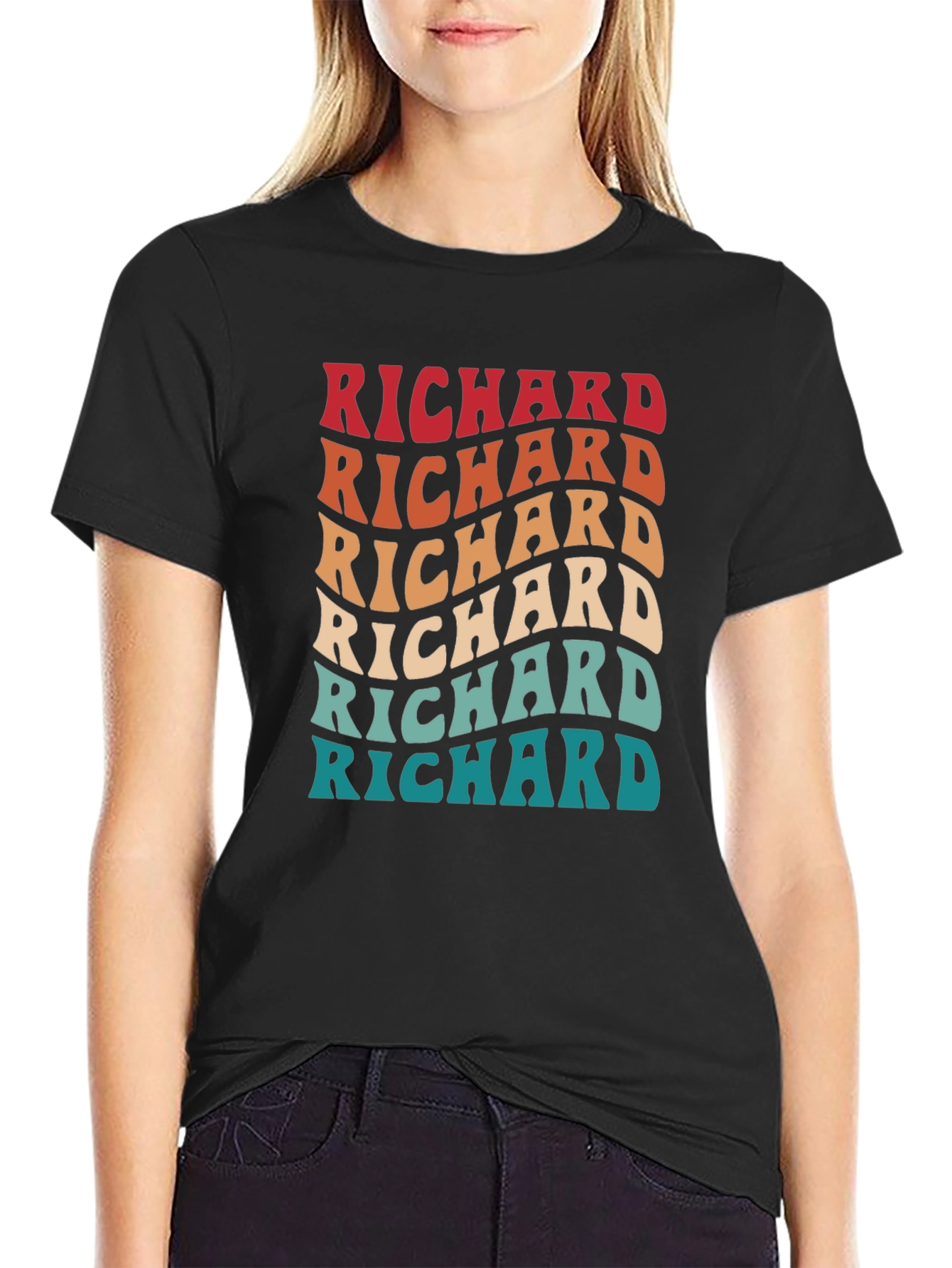 Retro Personalized Richard T-Shirt