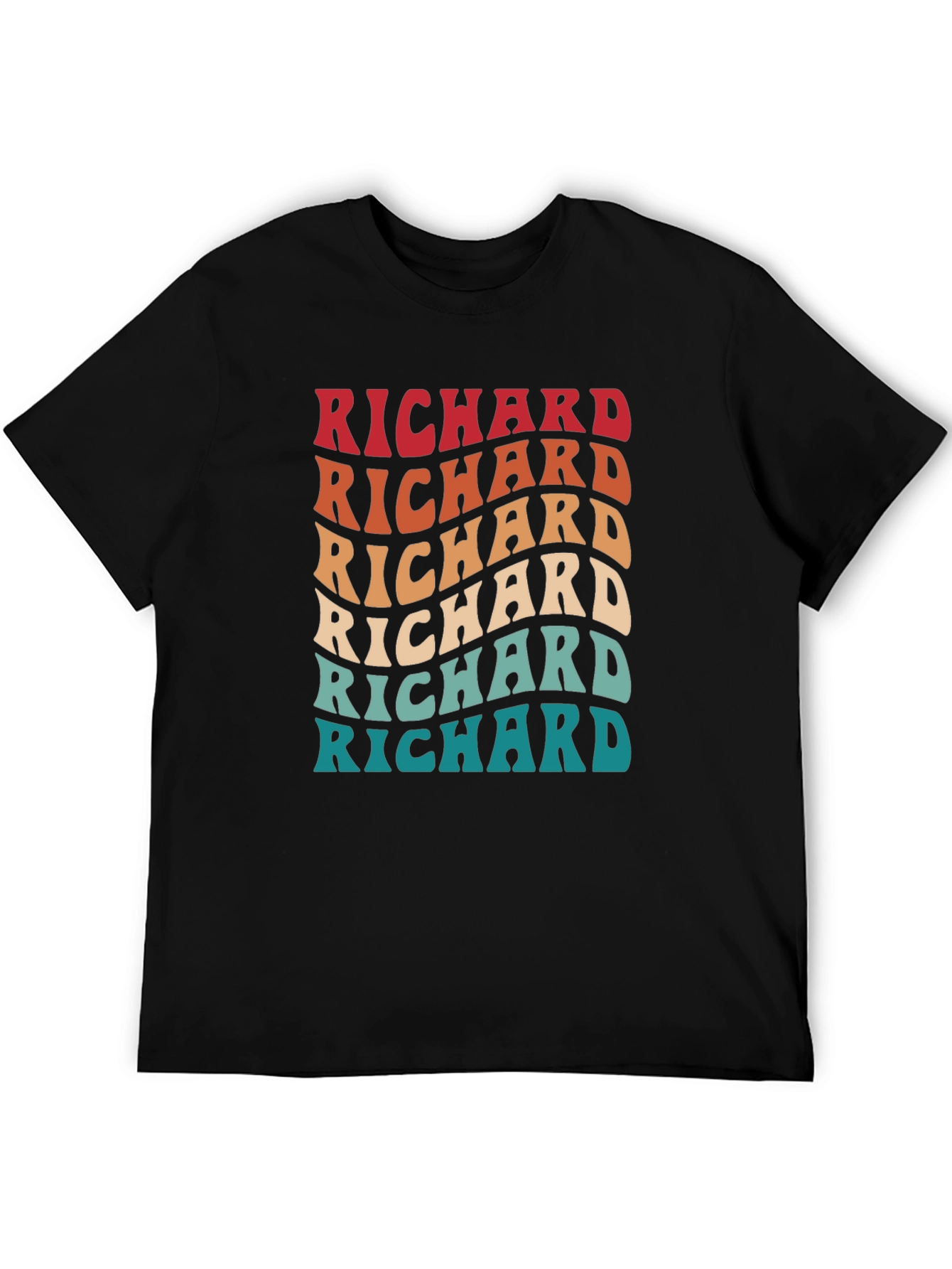 Retro Personalized Richard T-Shirt