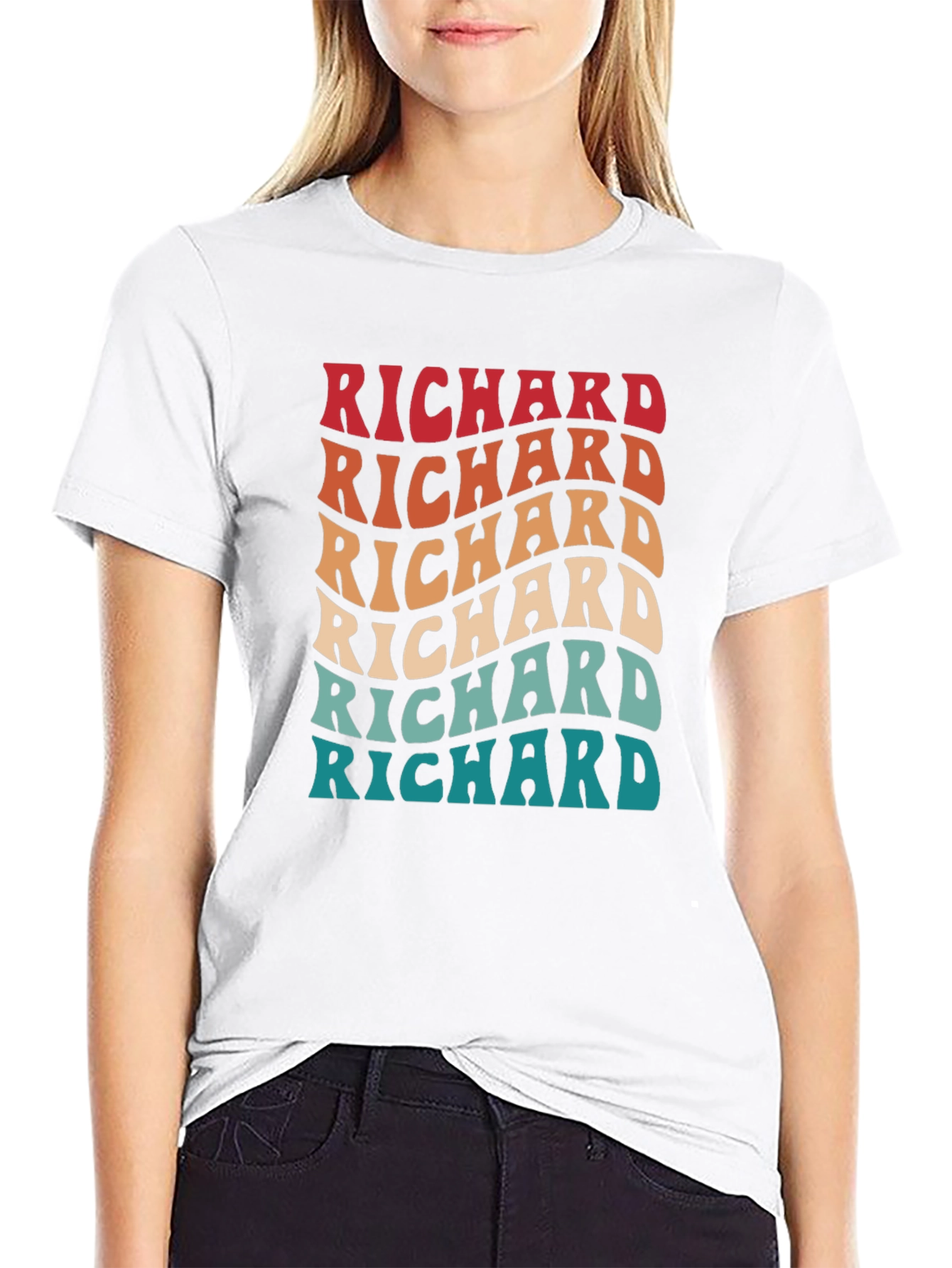 Retro Personalized Richard T-Shirt
