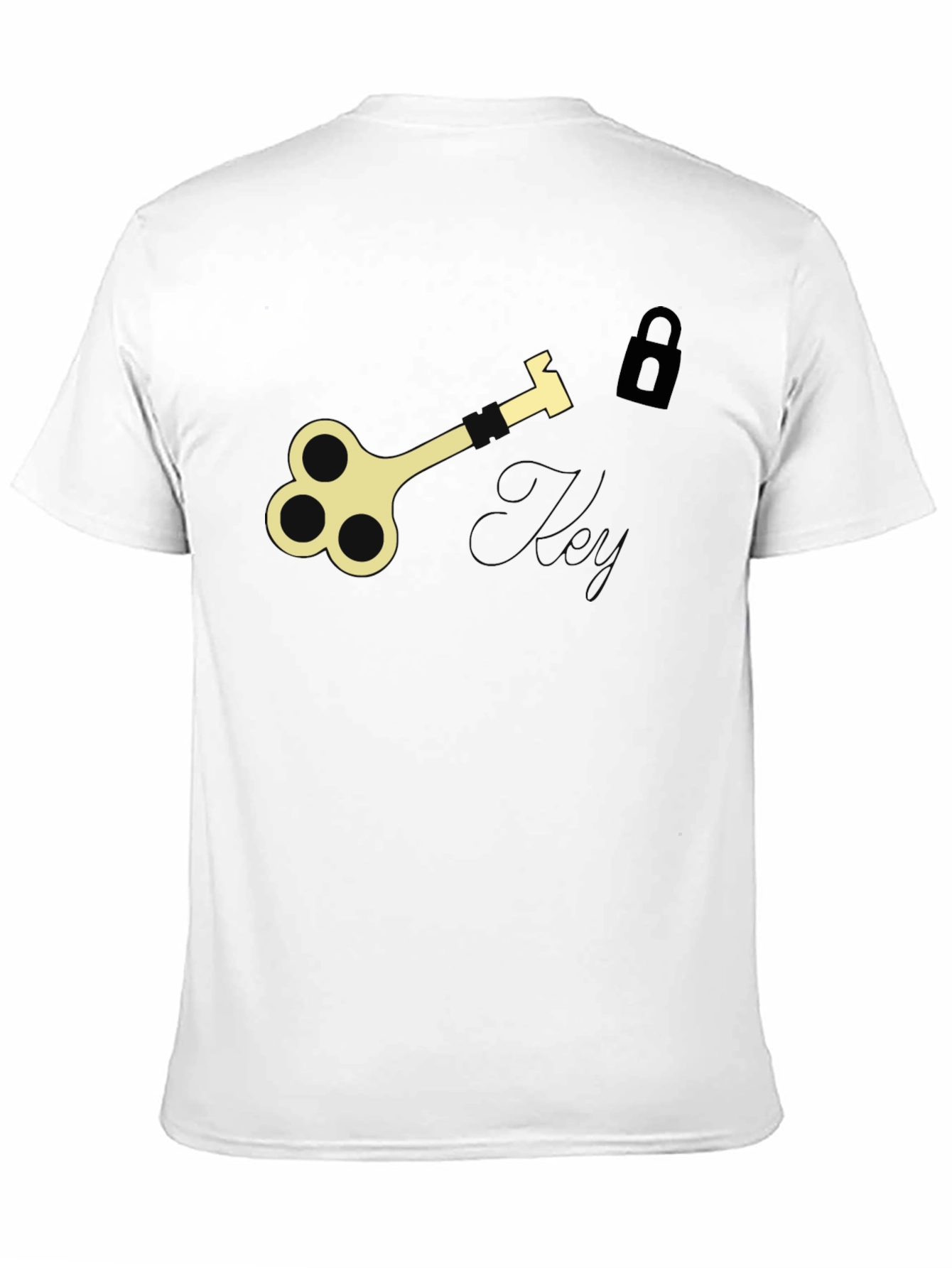Unlock Your Style: Key & Lock Graphic Tee