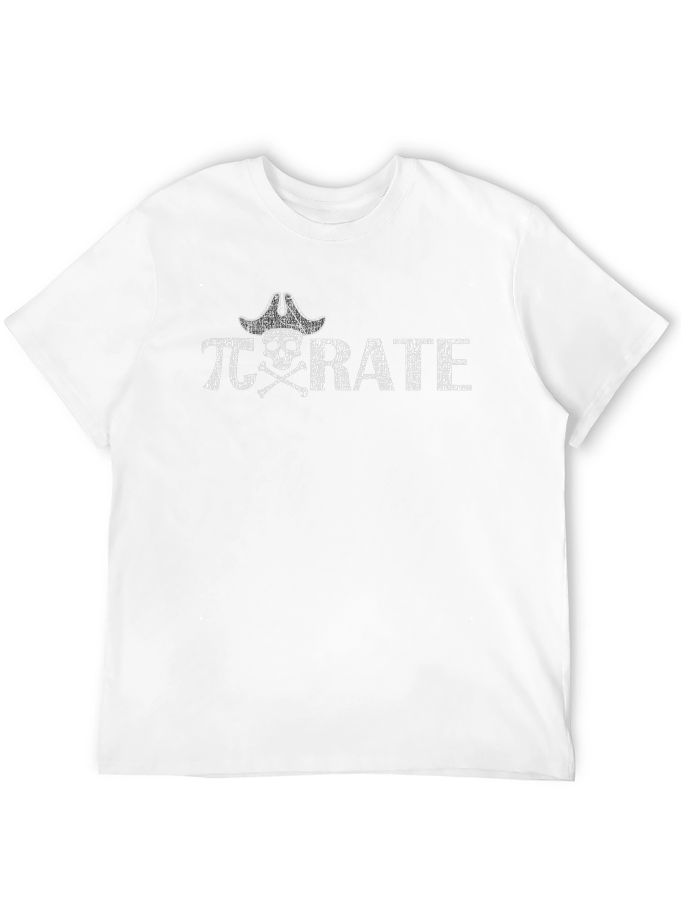 Pi-Rate Graphic Tee - Funny Math Pirate T-Shirt