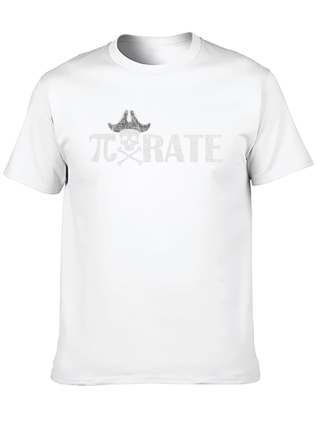 Pi-Rate Graphic Tee - Funny Math Pirate T-Shirt