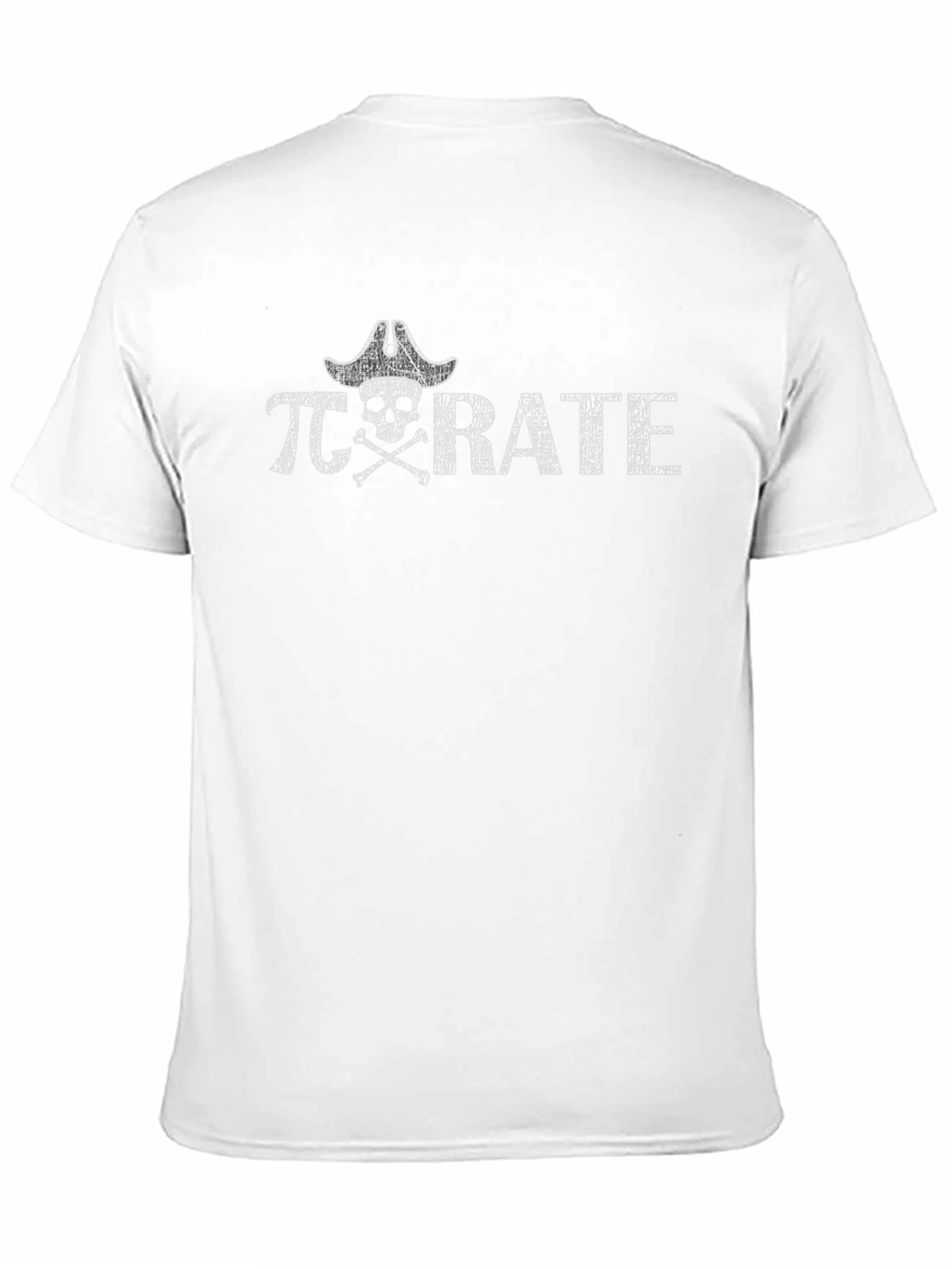 Pi-Rate Graphic Tee - Funny Math Pirate T-Shirt