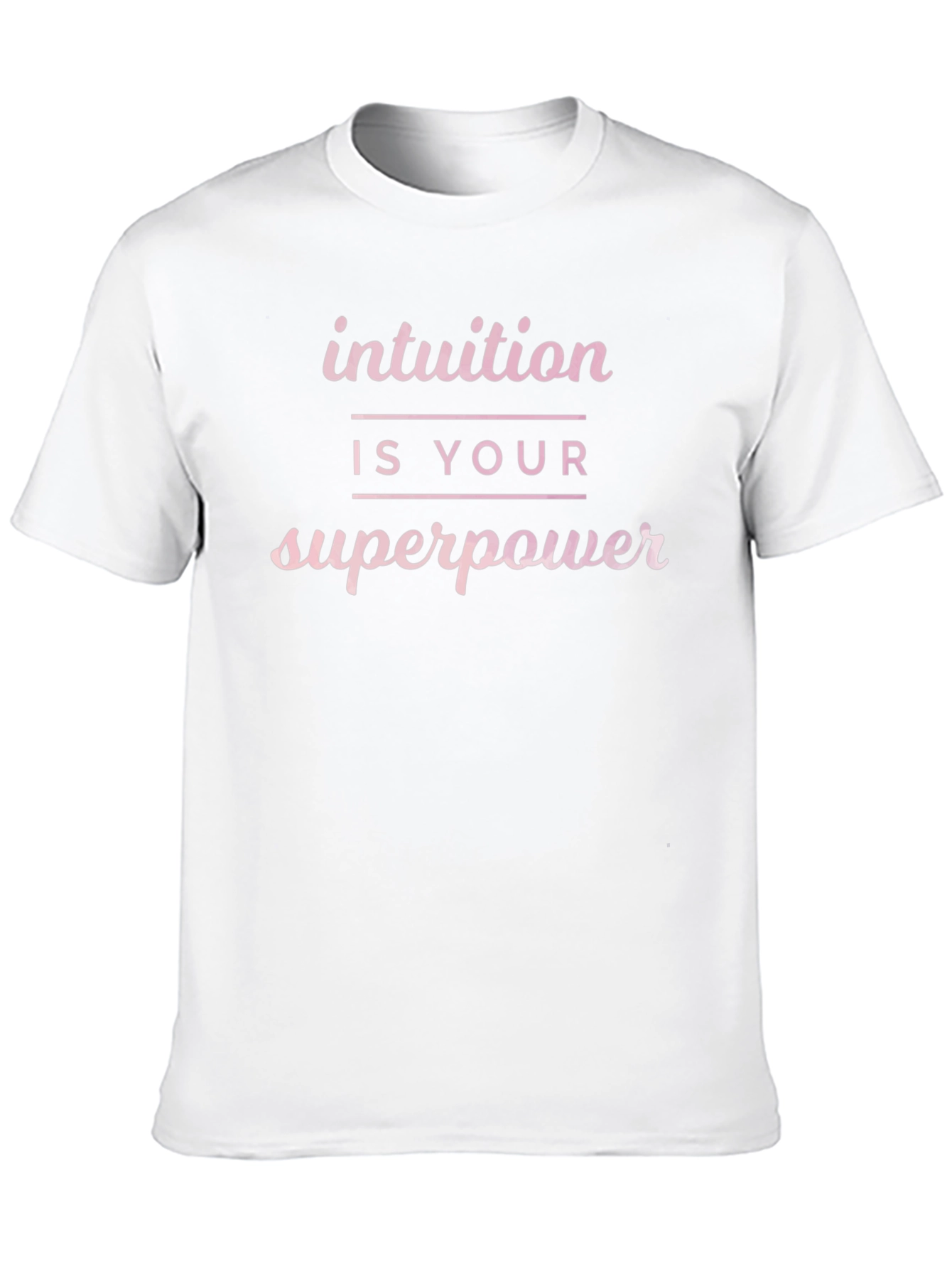 Intuition is Your Superpower Black T-Shirt