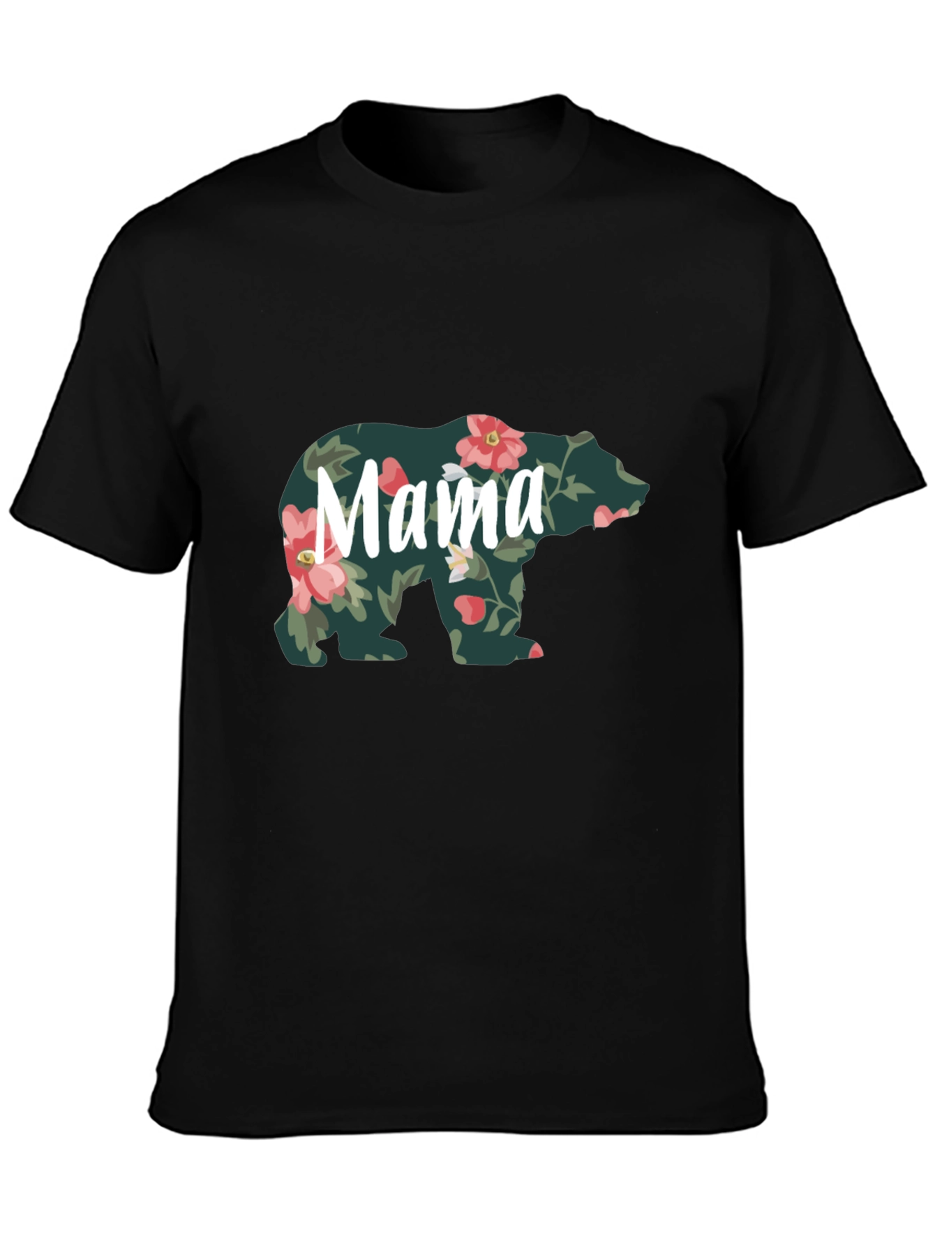 Mama Bear Floral T-Shirt