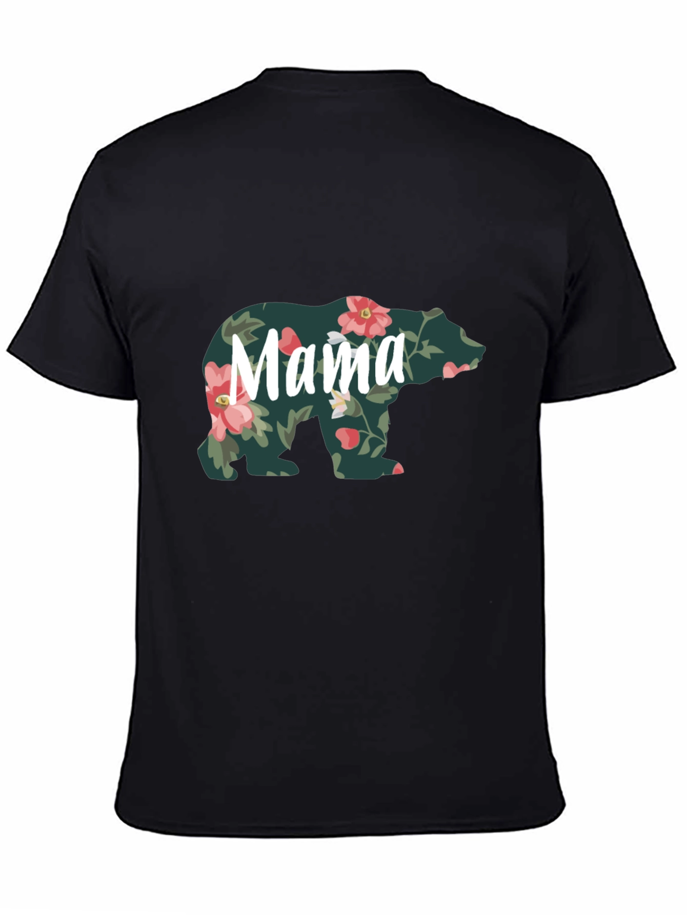 Mama Bear Floral T-Shirt