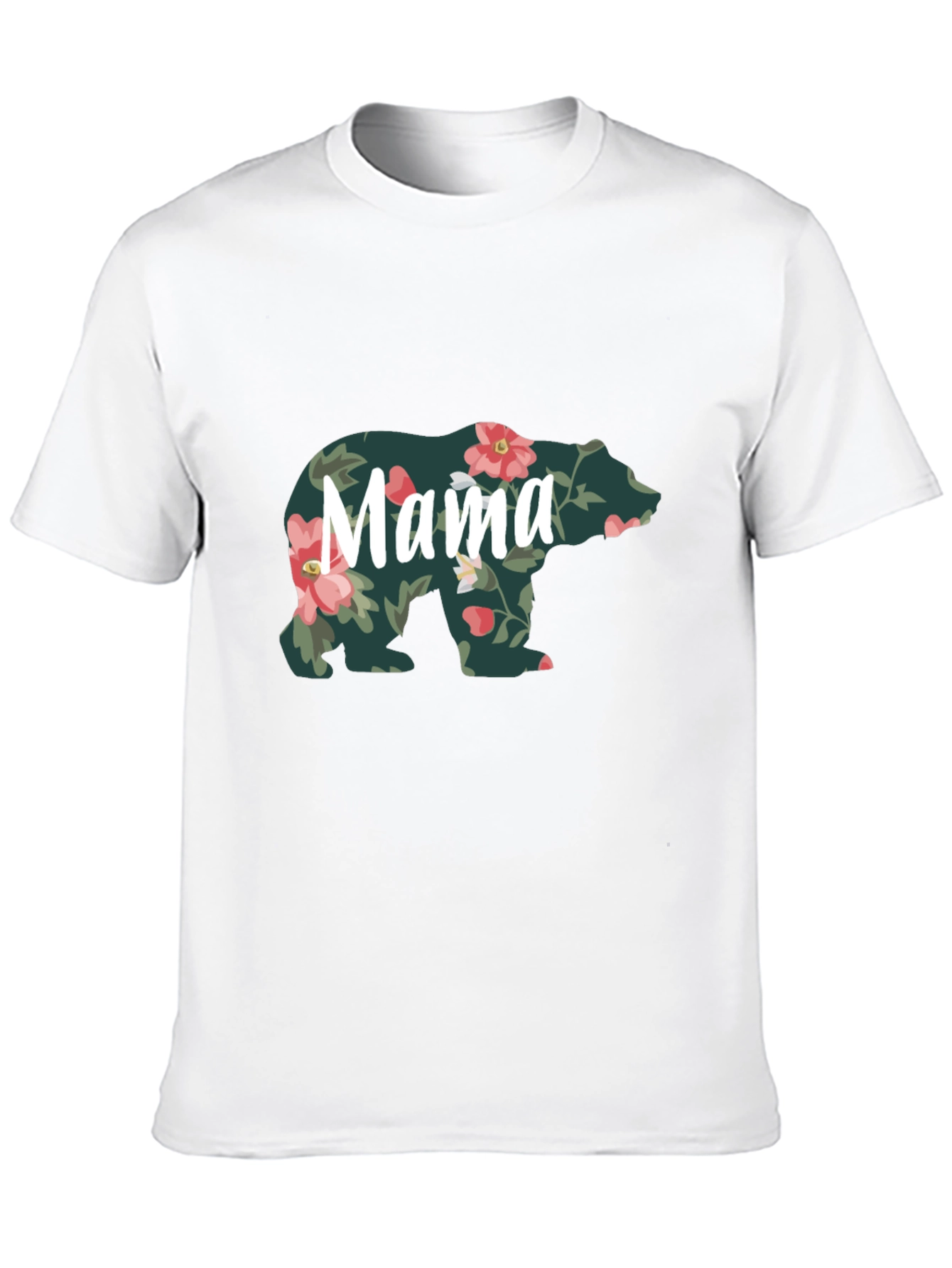 Mama Bear Floral T-Shirt