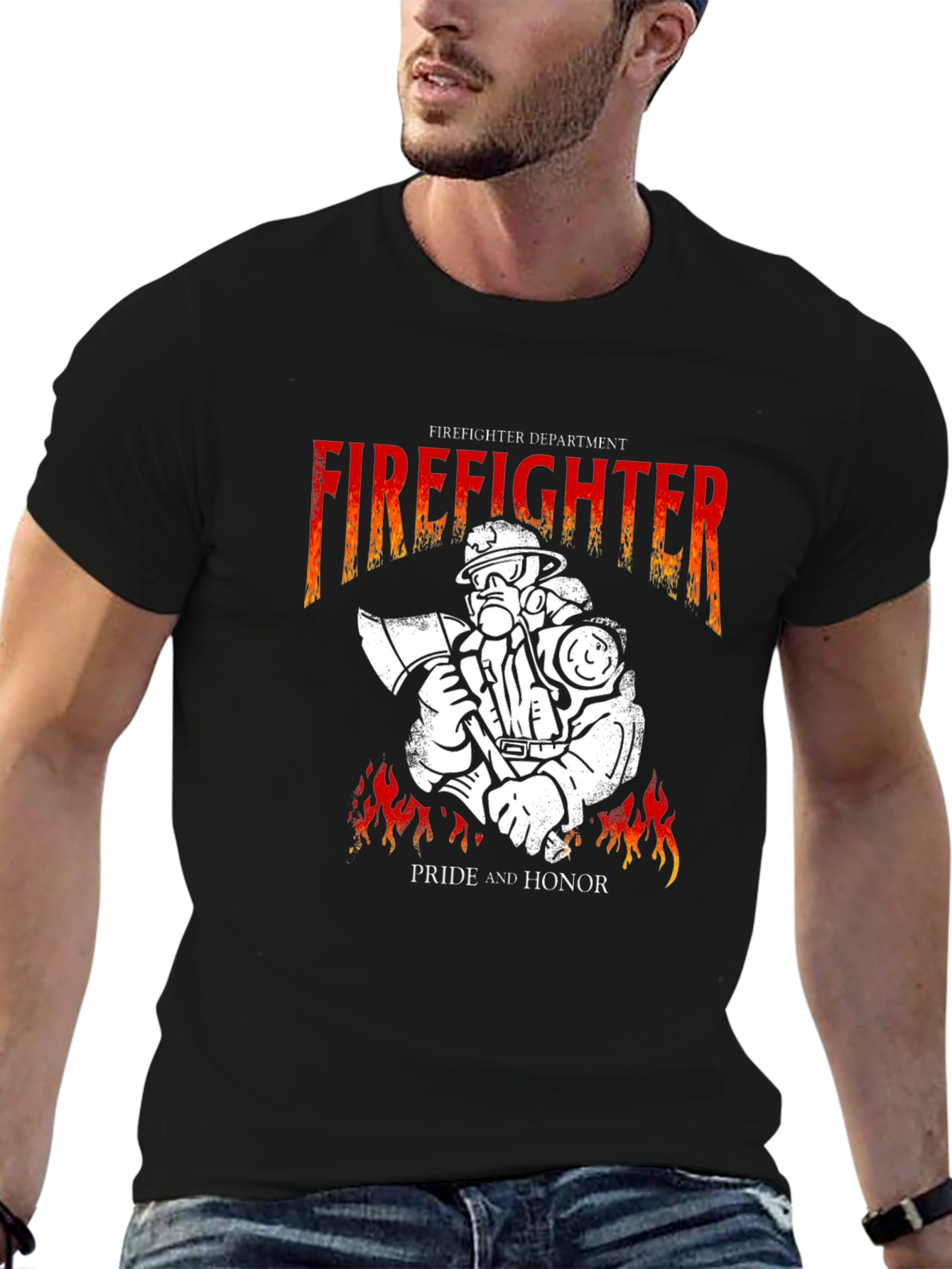 Firefighter Pride T-Shirt - Honor & Duty