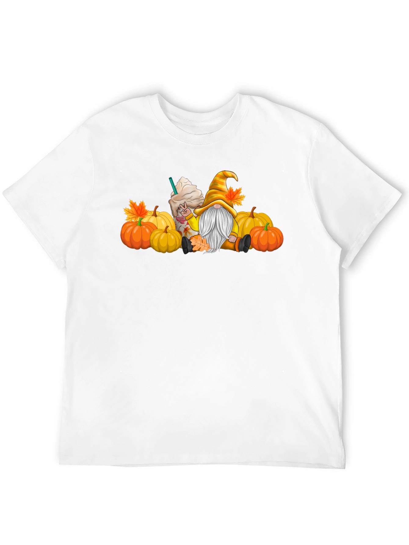 Fall Gnome Pumpkin Spice T-Shirt