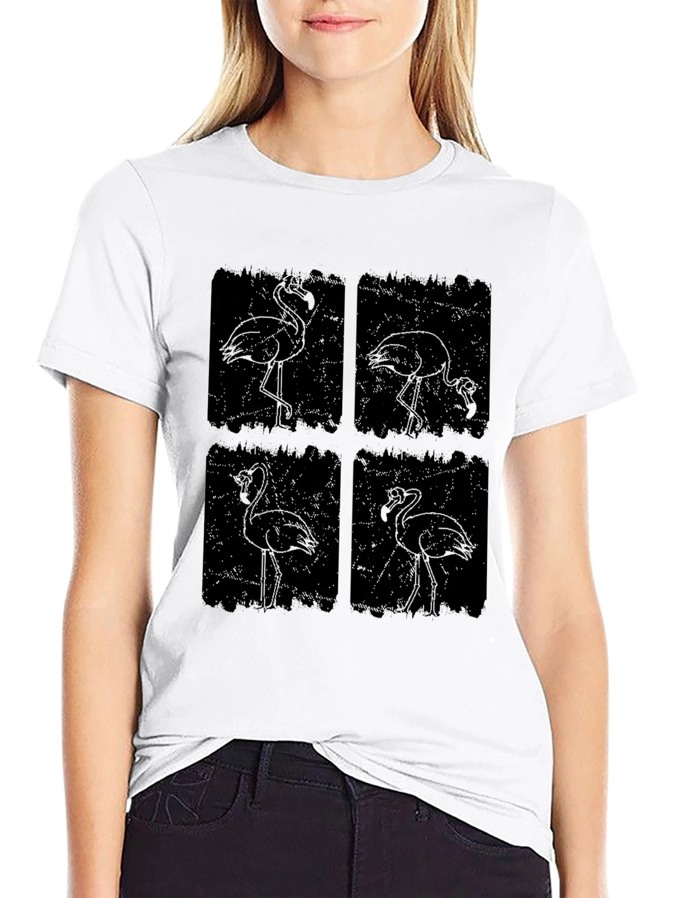 Flamingo Graphic T-Shirt