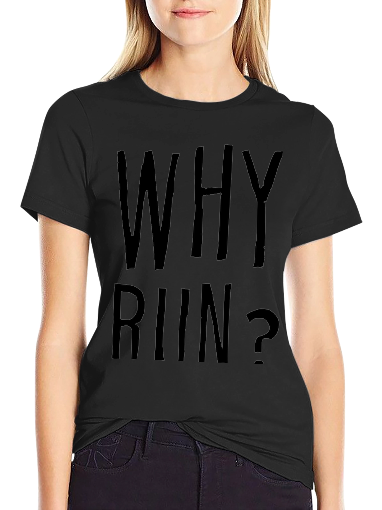Why Run? Funny Sarcastic Graphic Tee