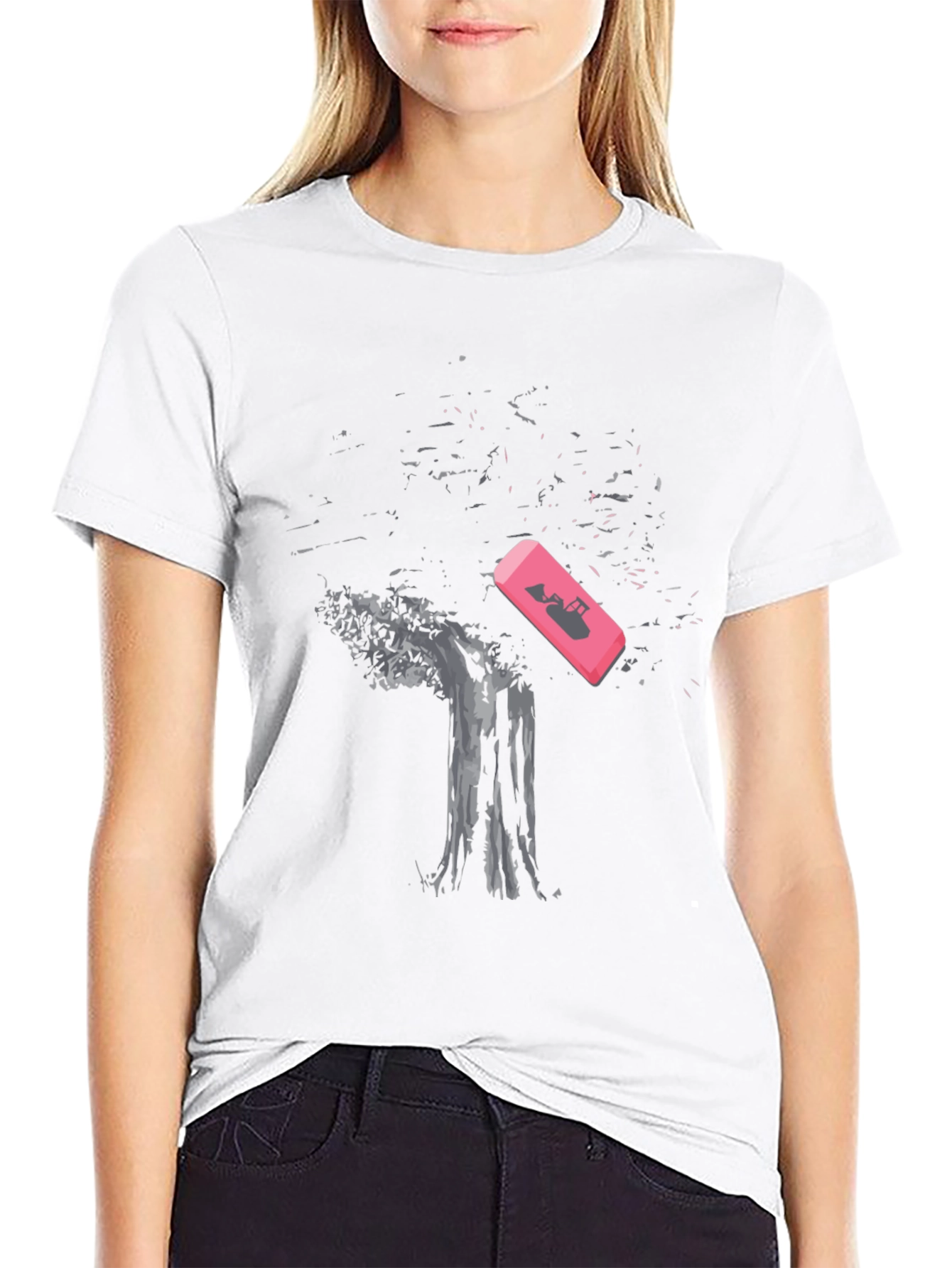 Eraser Tree Graphic Tee