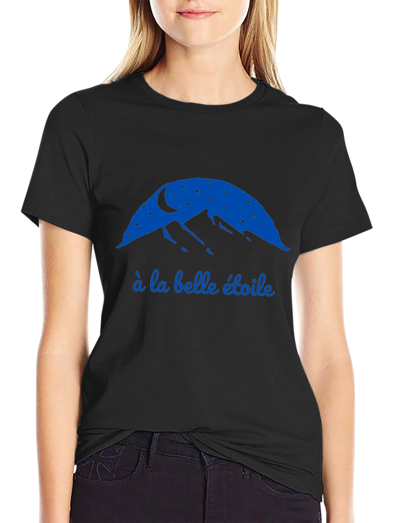 À La Belle Étoile Starry Night Graphic Tee