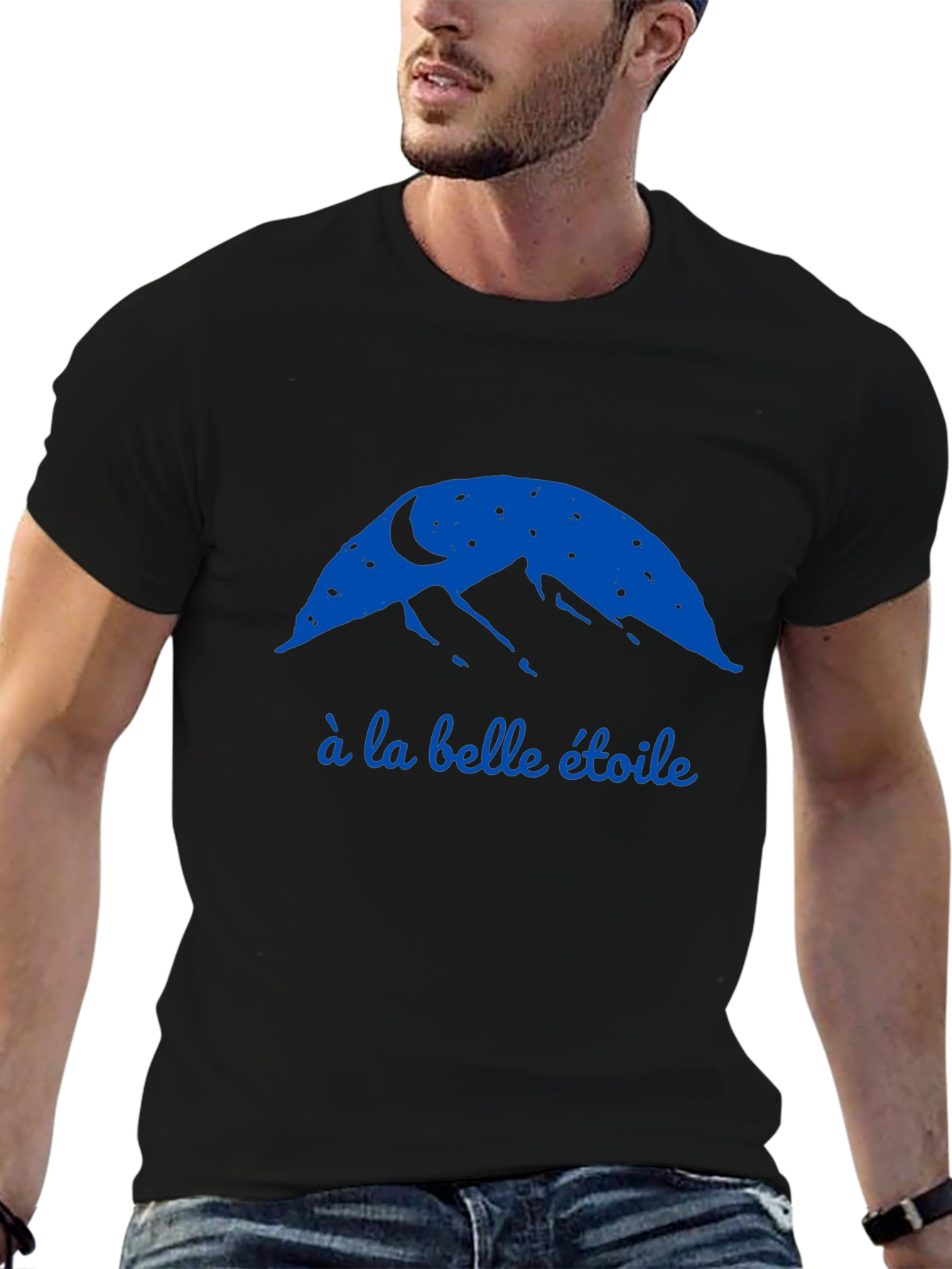 À La Belle Étoile Starry Night Graphic Tee